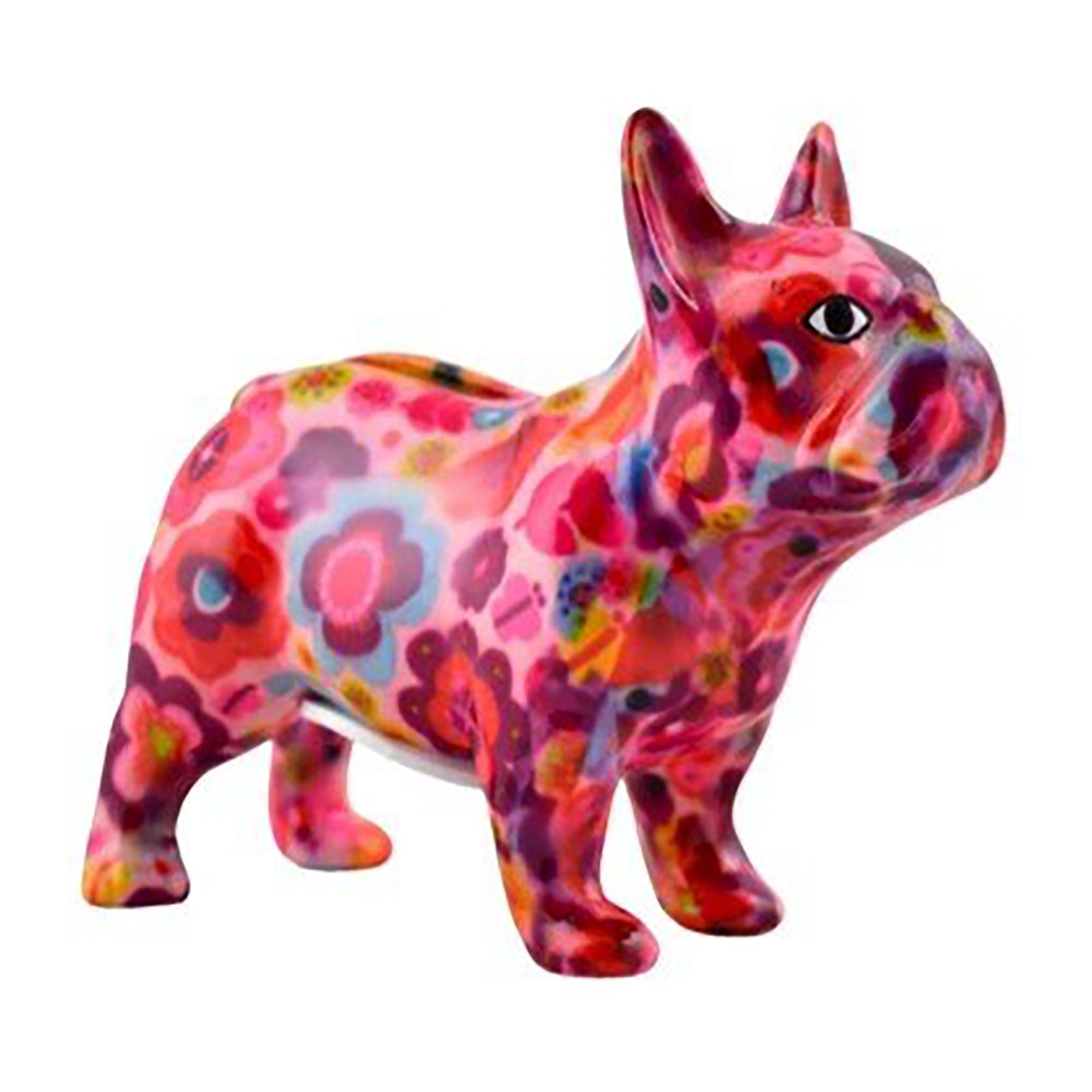 Pomme Pidou mini 'Jack' ceramic French Bulldog shaped Money Box (6 PACK IN DISPLAY BOX)