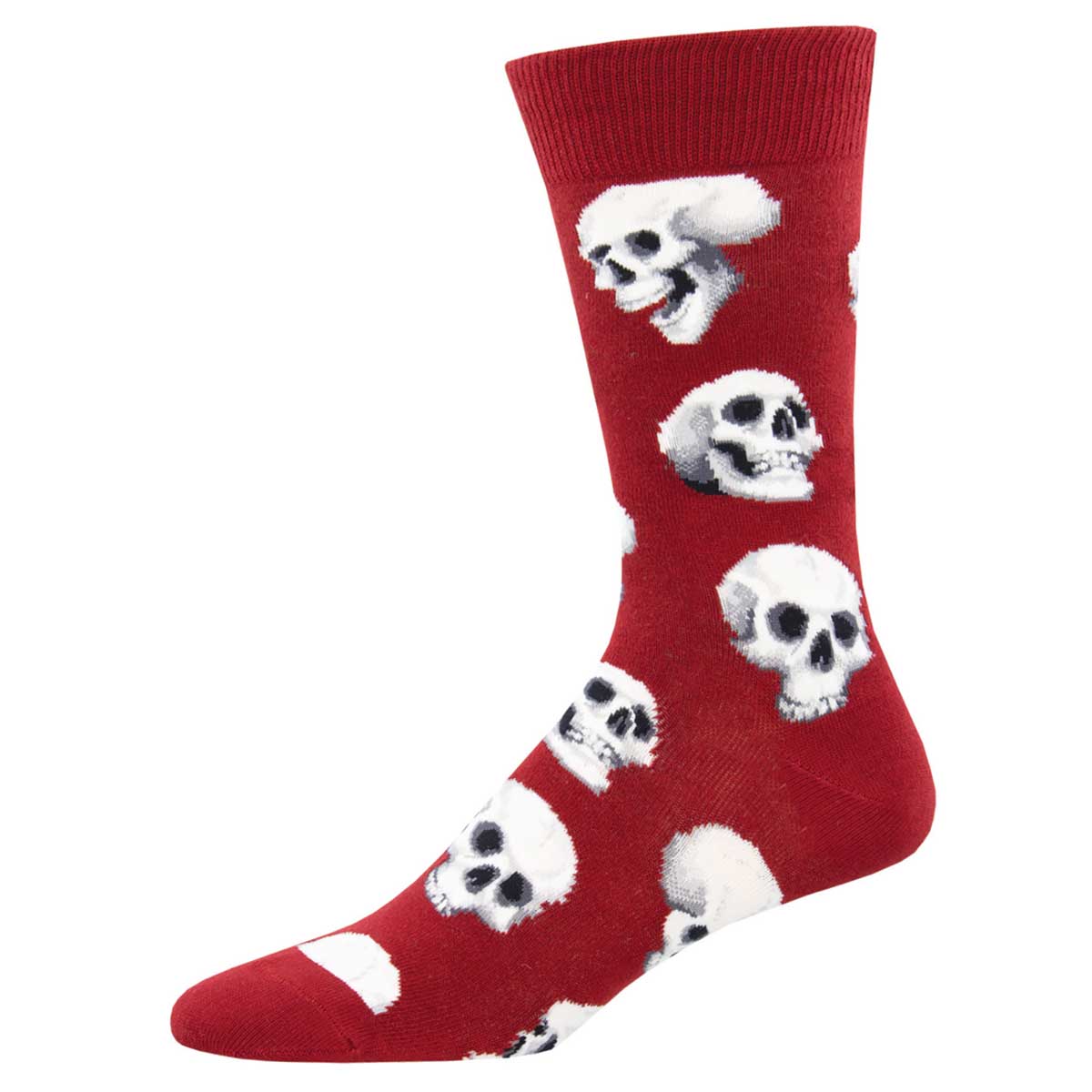 Socksmith Sacred Skulls 6 Pack - Cotton Crew Socks