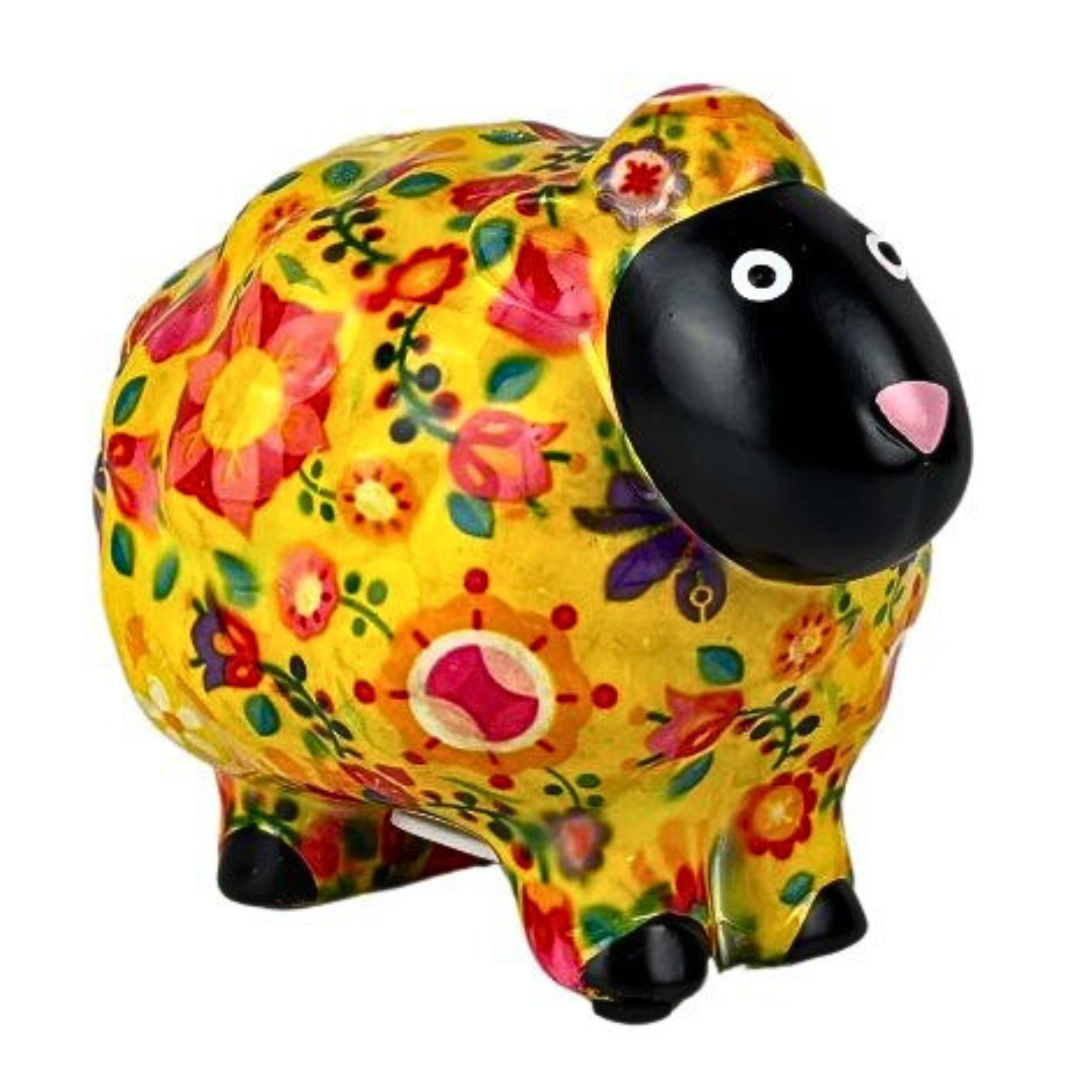 COMING SOON! Pomme Pidou 'Peluche' ceramic Sheep shaped Money Box (Medium) (4 PACK, ASSTD)