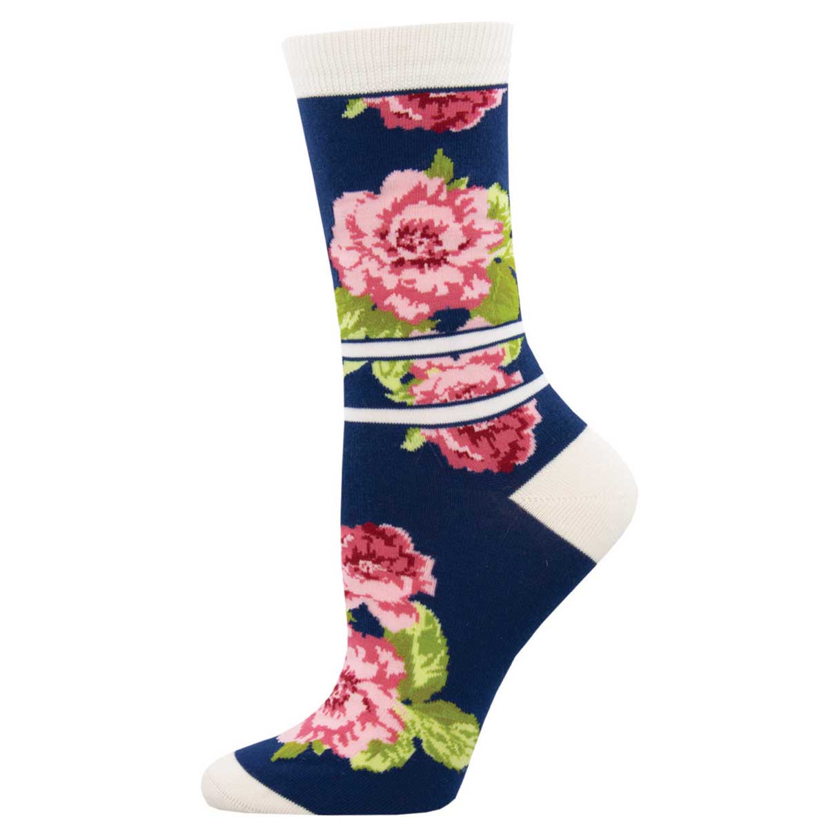 Socksmith Peonies If You Please 6 Pack - Bamboo Socks