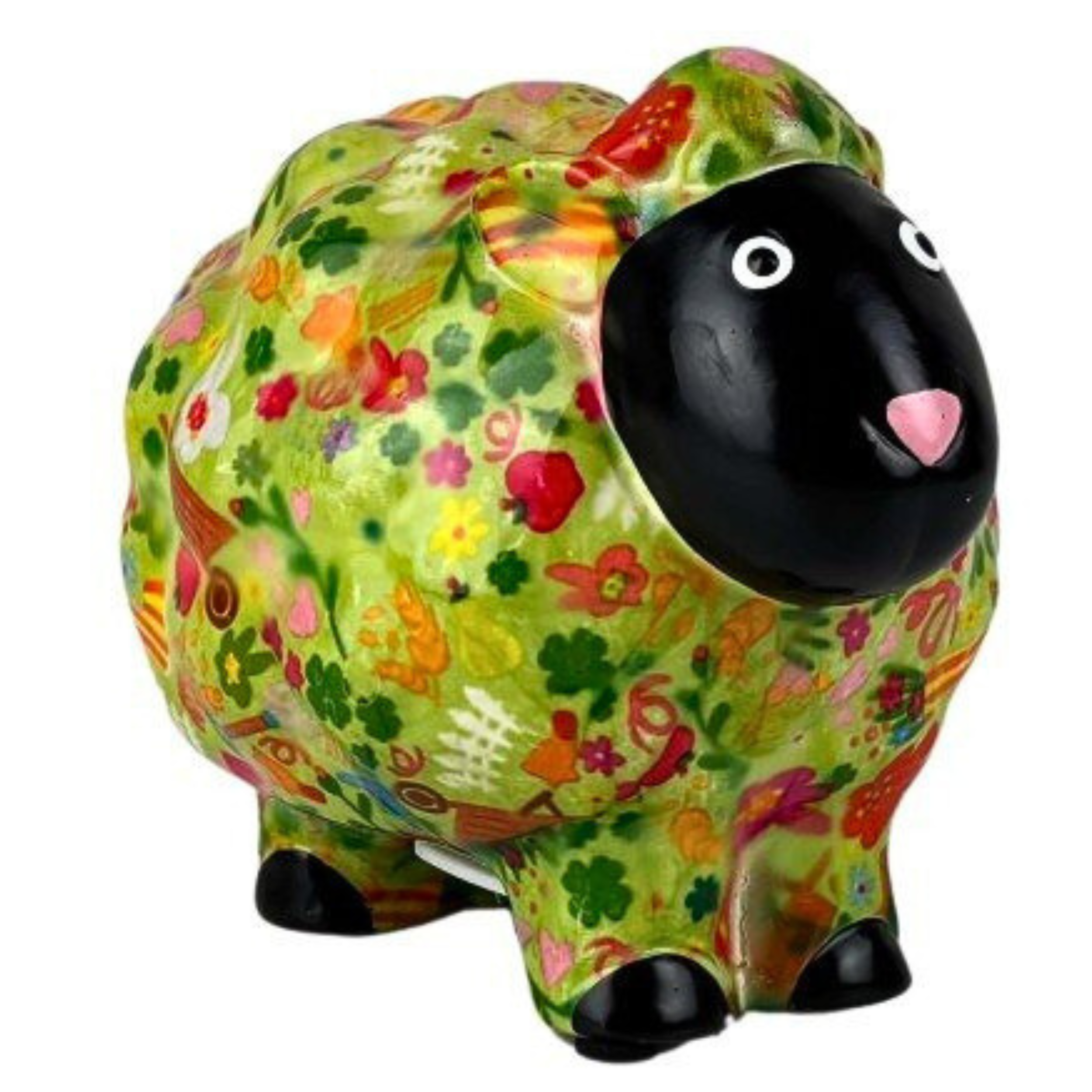 COMING SOON! Pomme Pidou 'Peluche' ceramic Sheep shaped Money Box (Medium) (4 PACK, ASSTD)