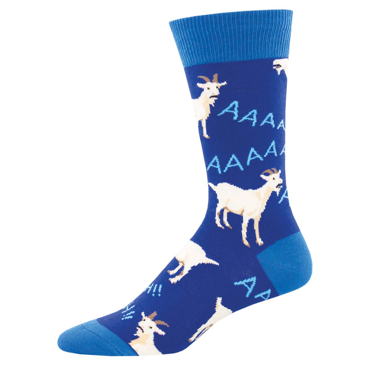 Socksmith Screaming Goats 6 Pack - Cotton Crew Socks