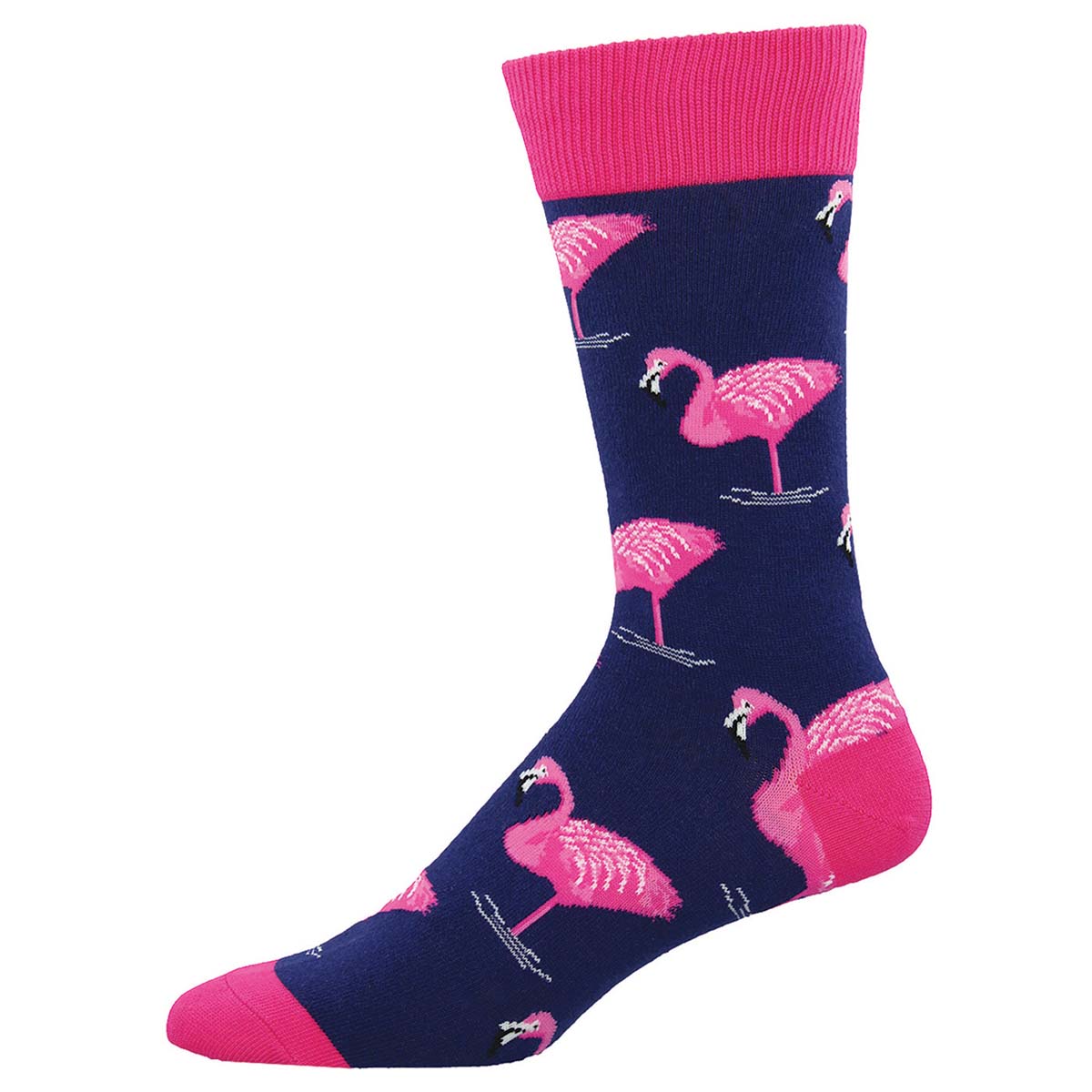 Socksmith Flamingo 6 Pack - Cotton Crew Socks