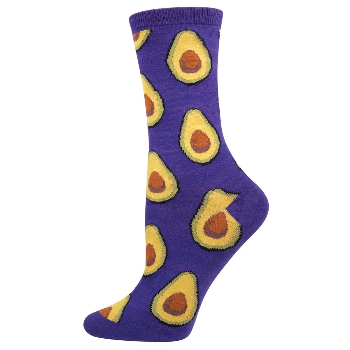 Socksmith Avocado 6 Pack - Cotton Crew Socks