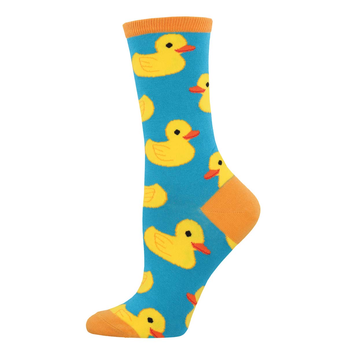 Socksmith Rubber Ducky 6 Pack - Cotton Crew Socks
