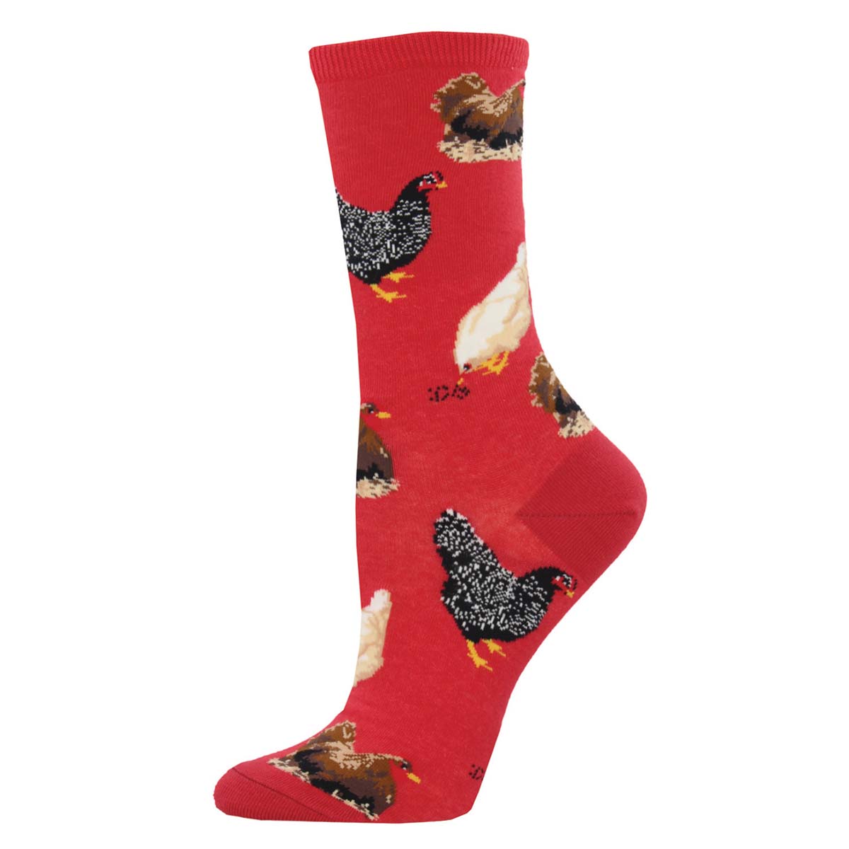 Socksmith Hen House 6 Pack - Cotton Crew Socks