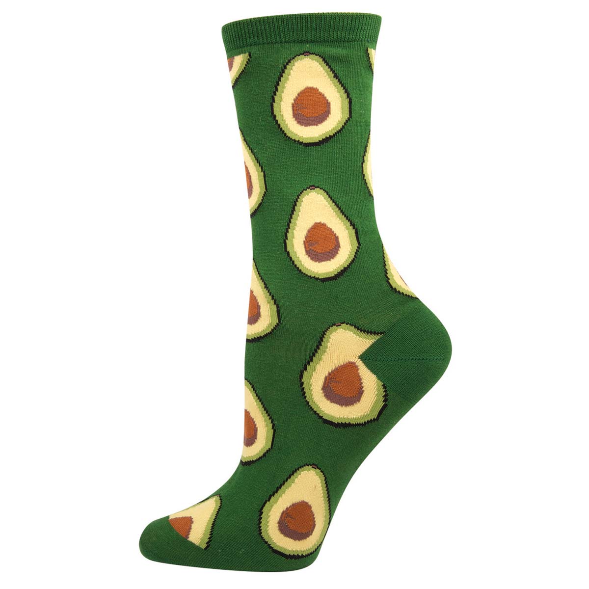 Socksmith Avocado 6 Pack - Cotton Crew Socks