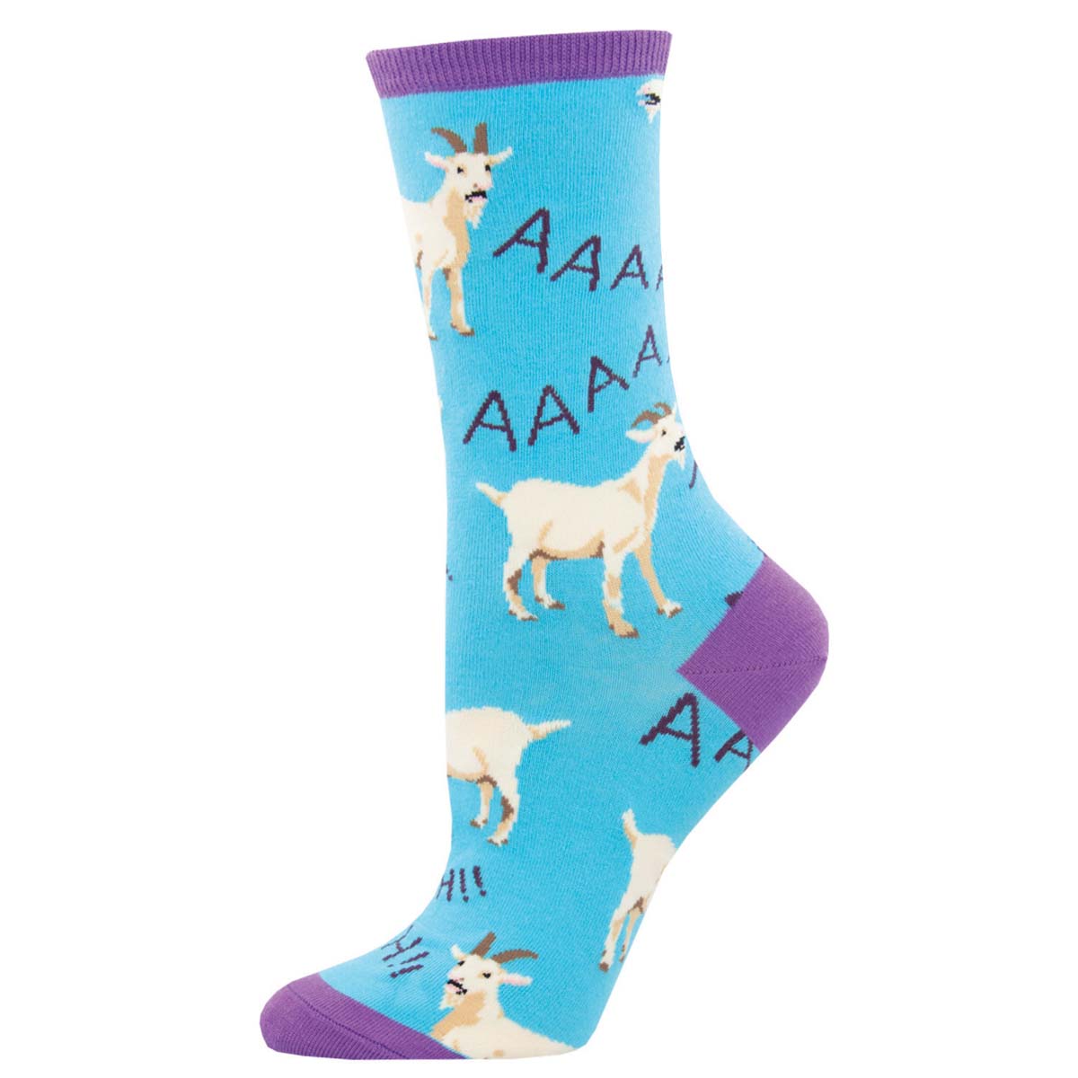 Socksmith Screaming Goats 6 Pack - Cotton Crew Socks