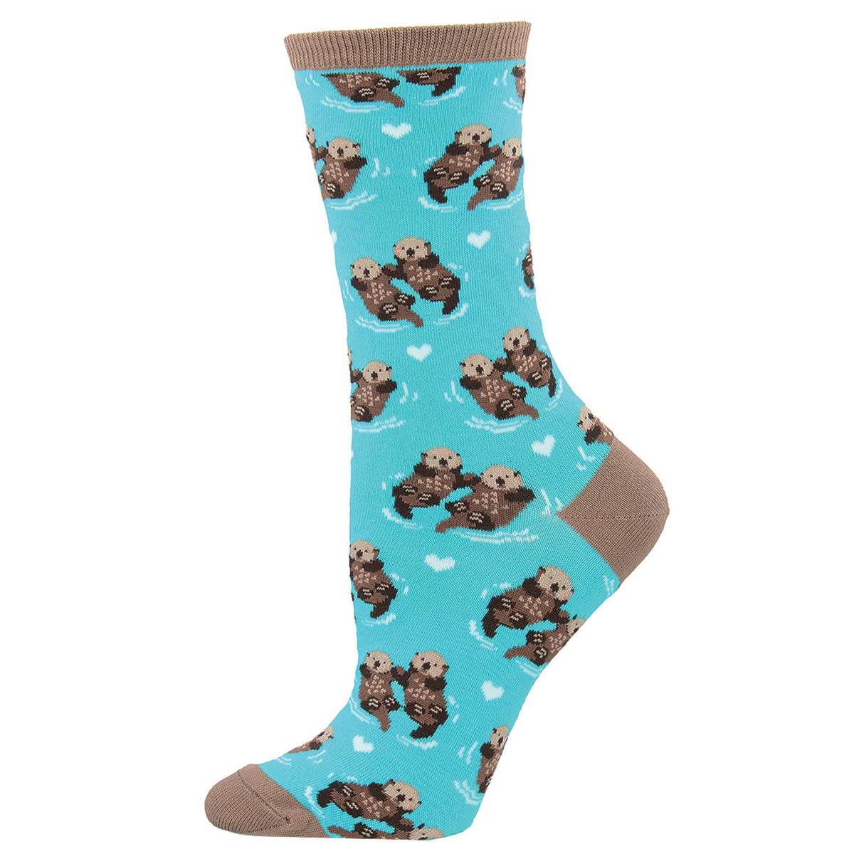 Socksmith Significant Otter 6 Pack - Cotton Crew Socks