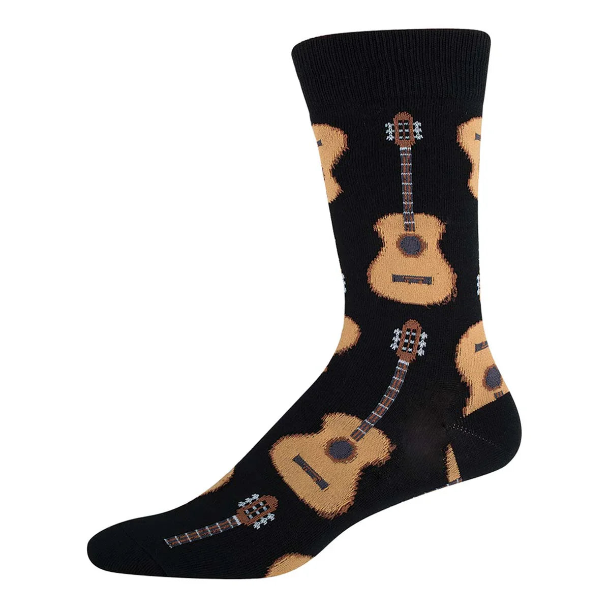 Socksmith Guitars 6 Pack - Cotton Crew Socks