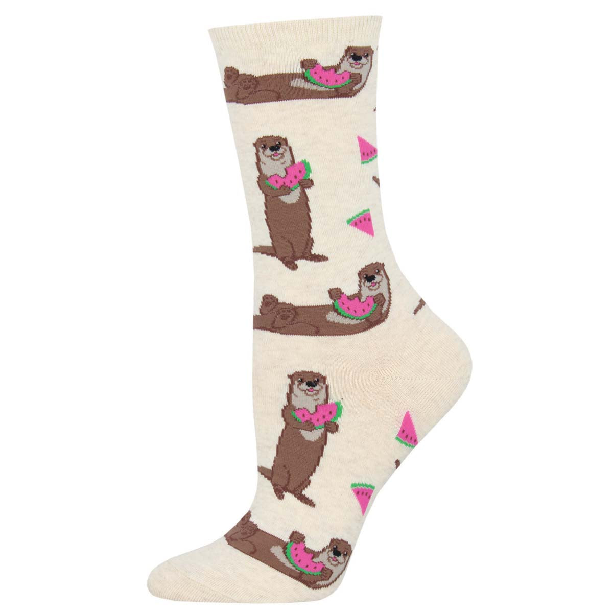Socksmith Ottermelon 6 Pack - Cotton Crew Socks