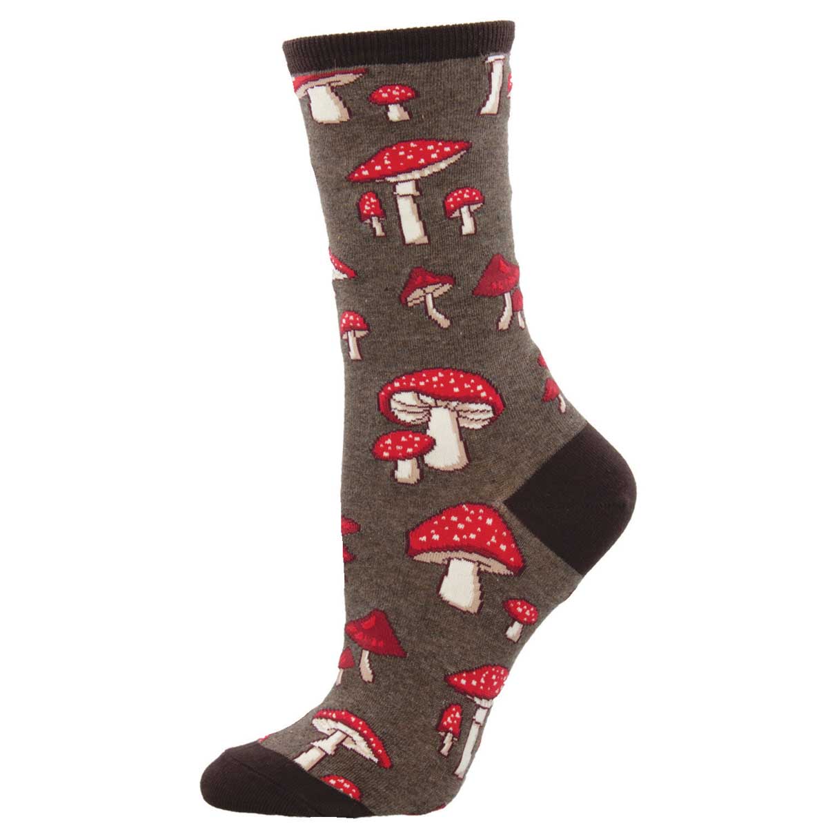 Socksmith Pretty Fly for a Fungi 6 Pack - Cotton Crew Socks