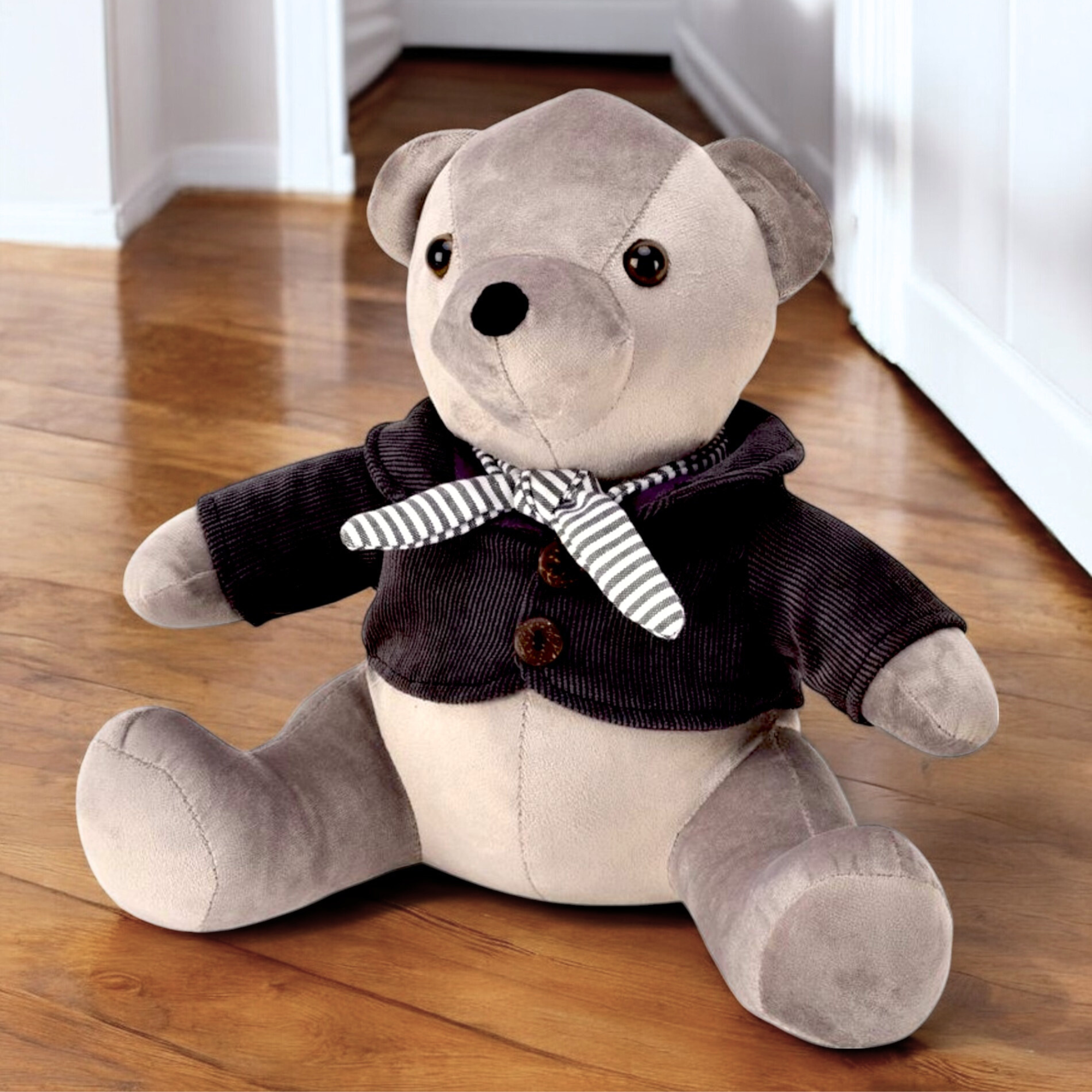 Teddy Bear Doorstop child nursery decoration furnishing Bear lover collectible