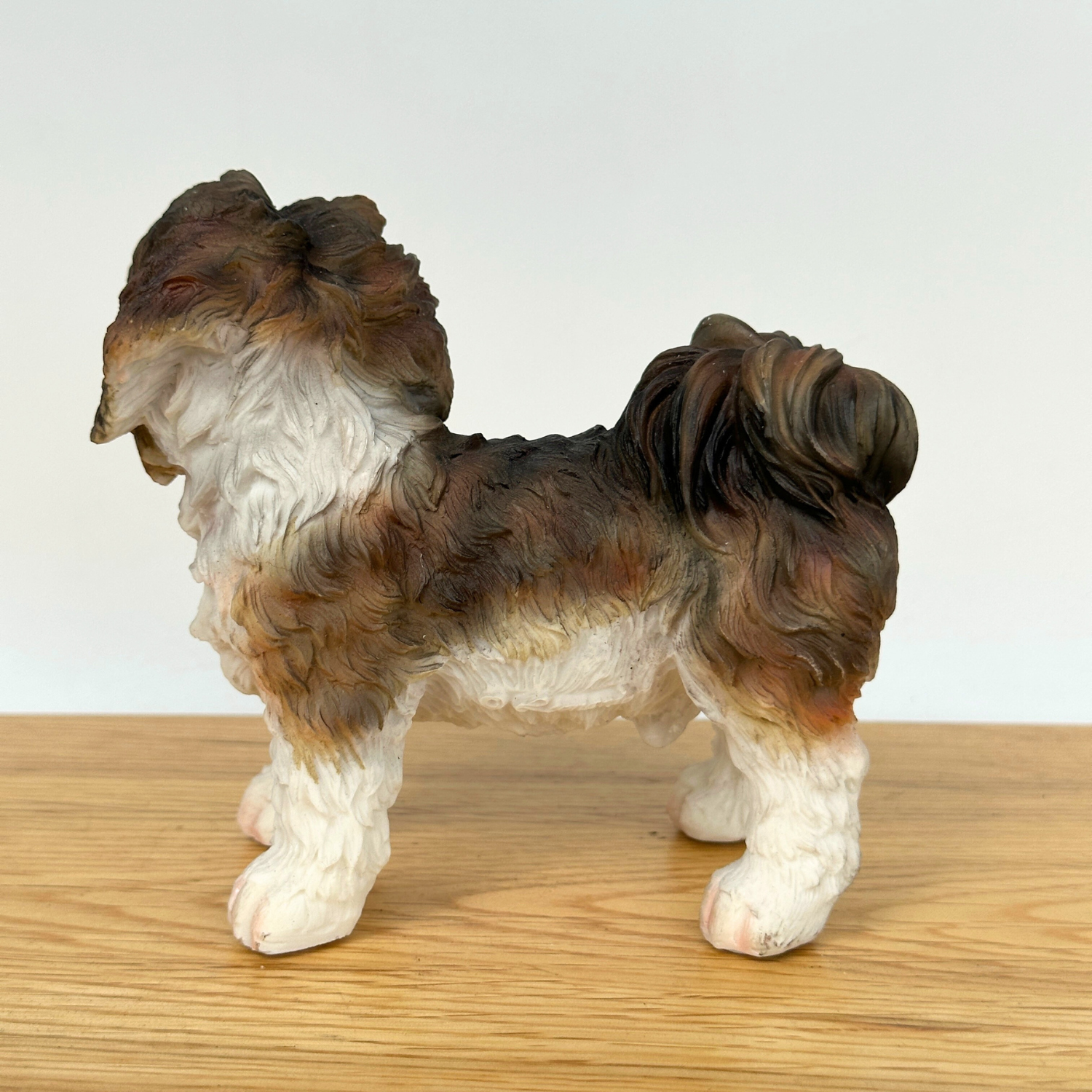 Brown Shih Tzu ornament figurine quality realistic Leonardo range. Gift boxed.