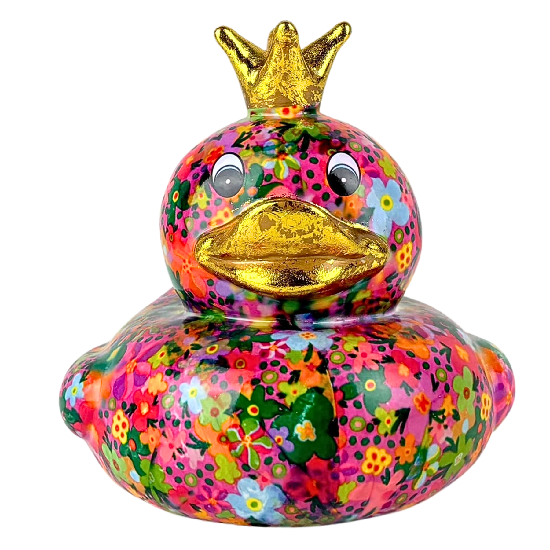 Pomme Pidou 'Ducky' Duck Shaped Ceramic Money Box Piggy Bank, 18cm, gift boxed (8 PACK)