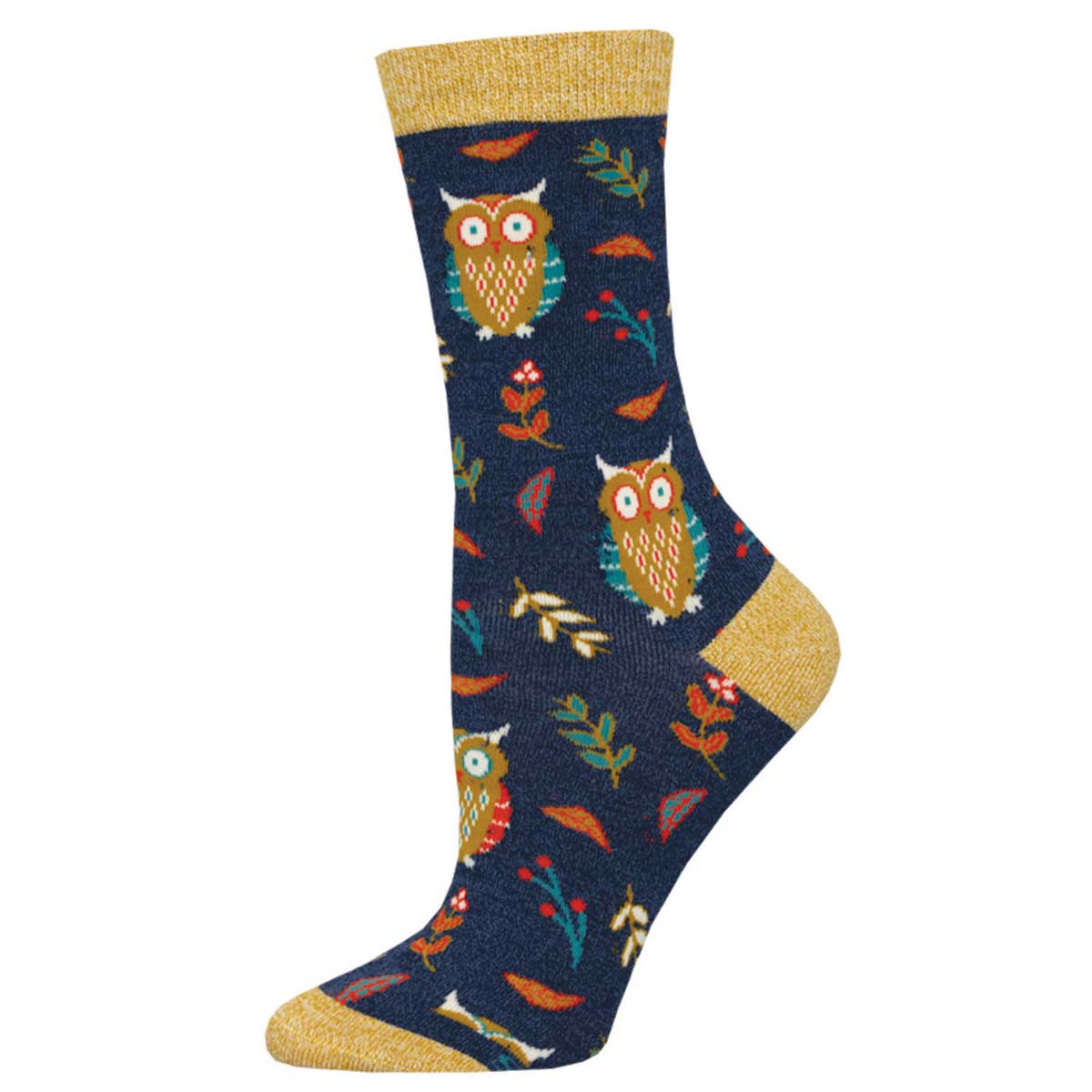 Socksmith Cute Hoot Owl 6 Pack - Bamboo Socks