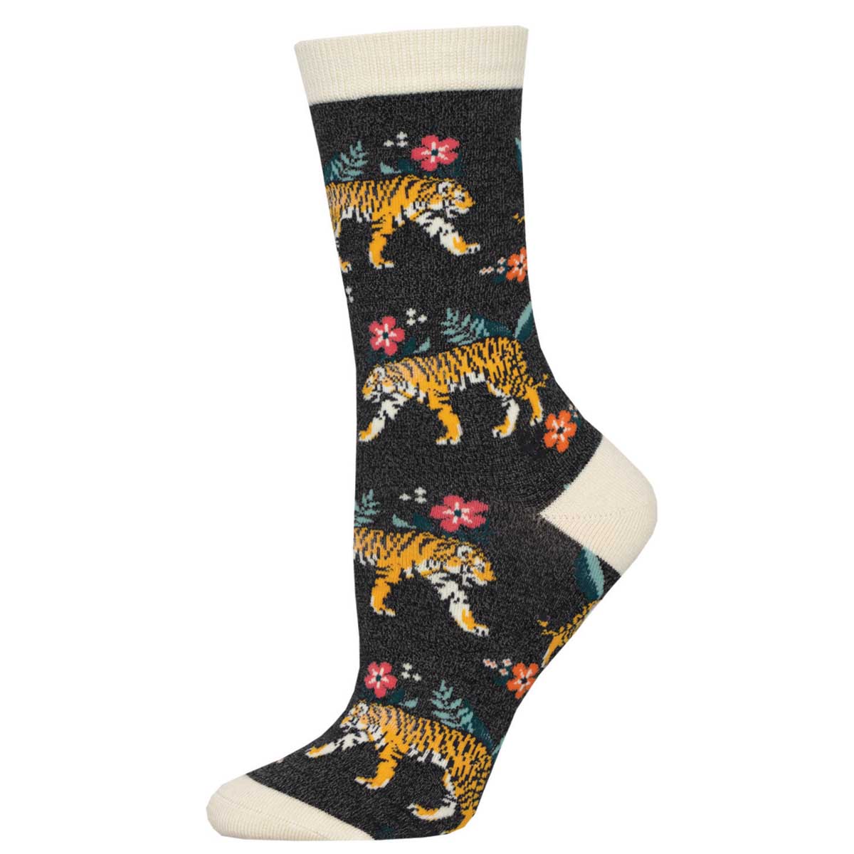 Socksmith Tiger Floral 6 Pack - Bamboo Socks