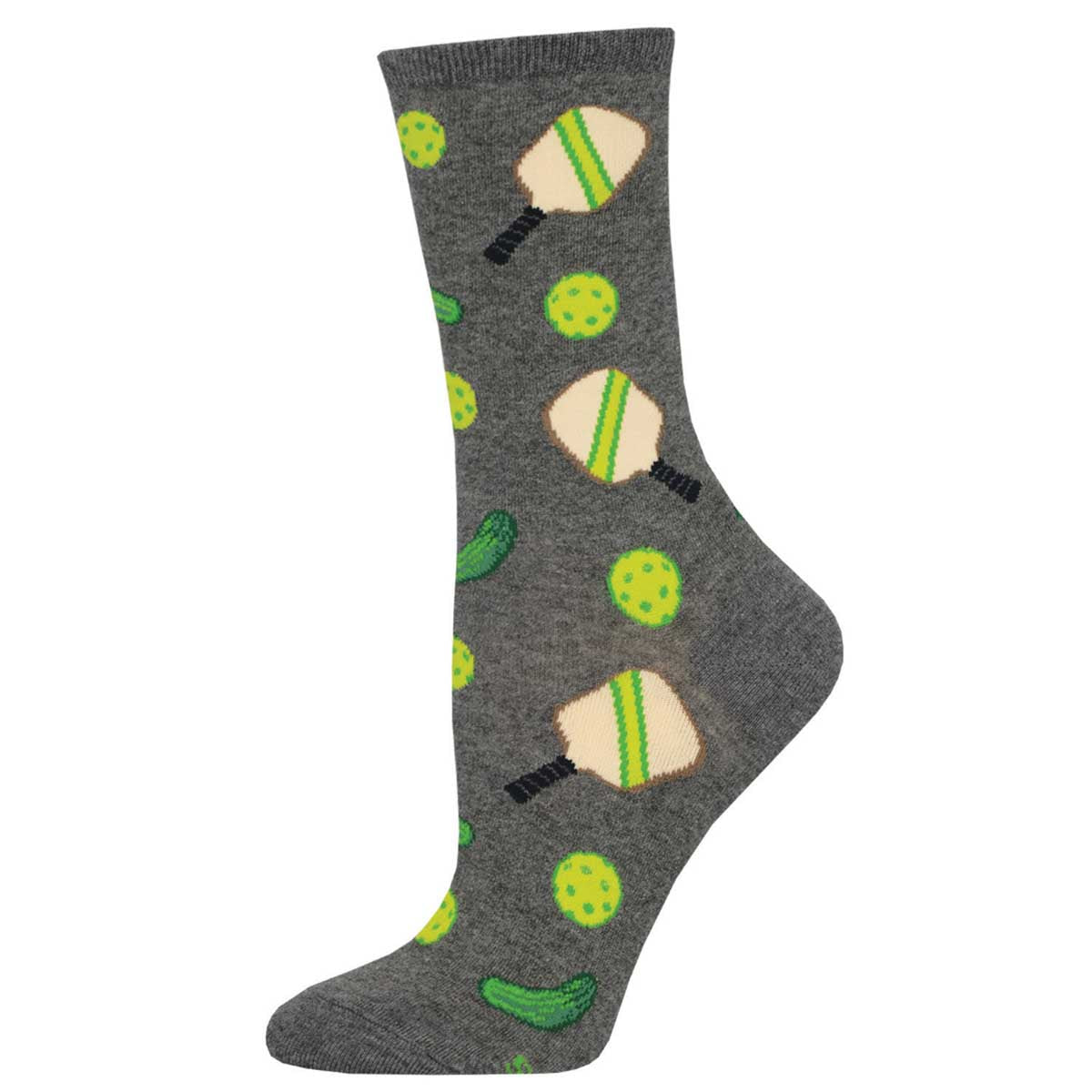 Socksmith Pickleball 6 Pack - Cotton Crew Socks