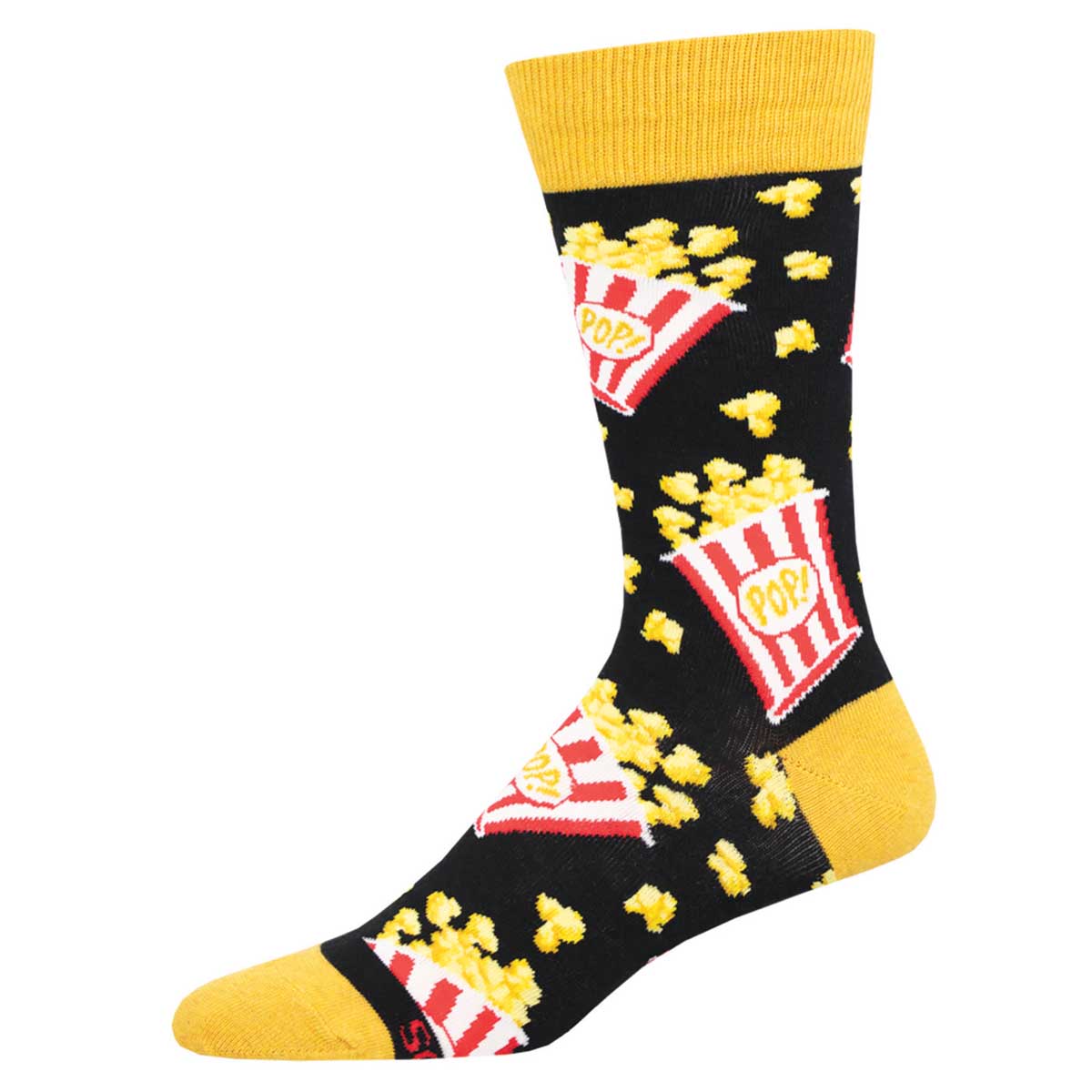 Socksmith Classic Popcorn 6 Pack - Cotton Crew Socks
