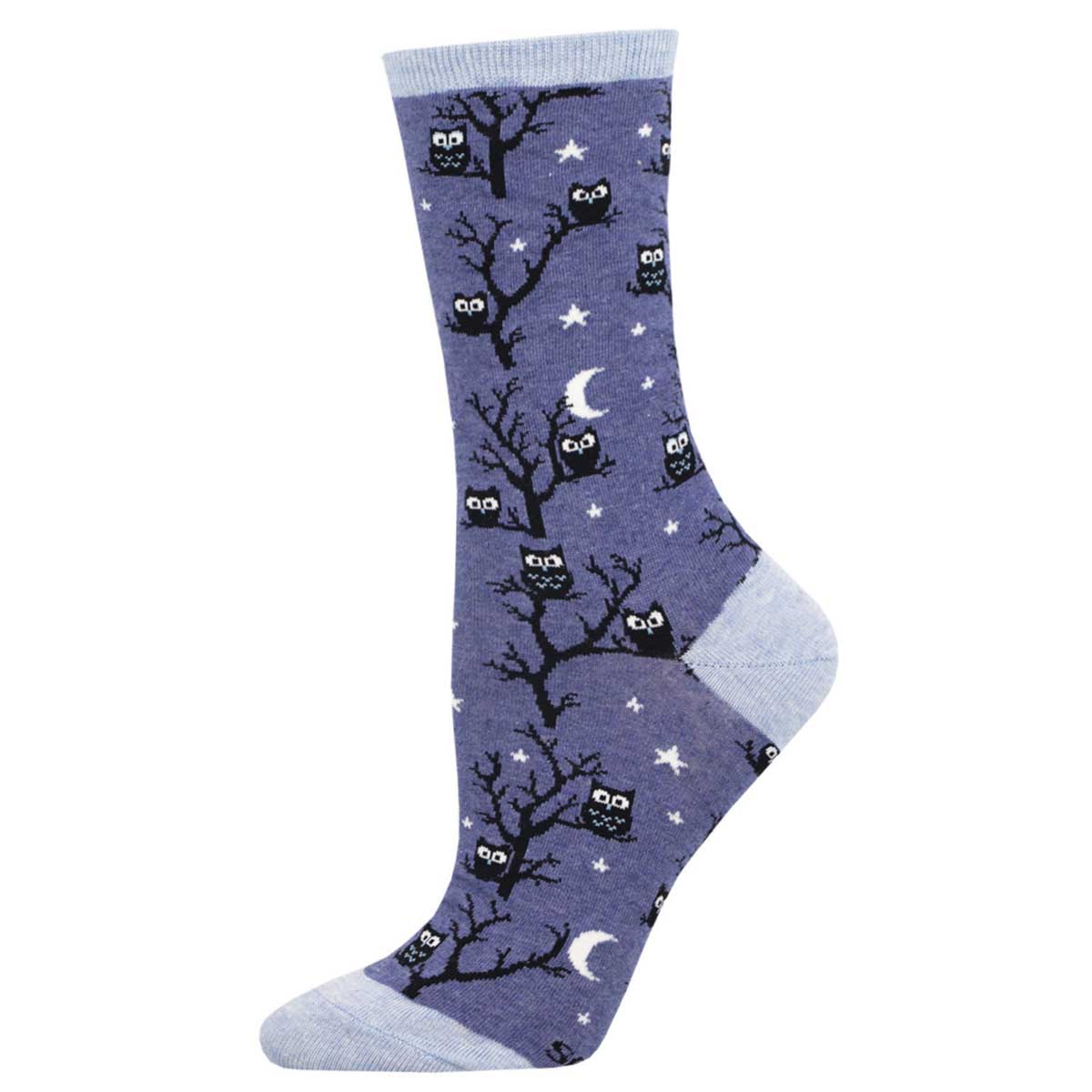 Socksmith Don't Give A Hoot 6 Pack - Cotton Crew Socks