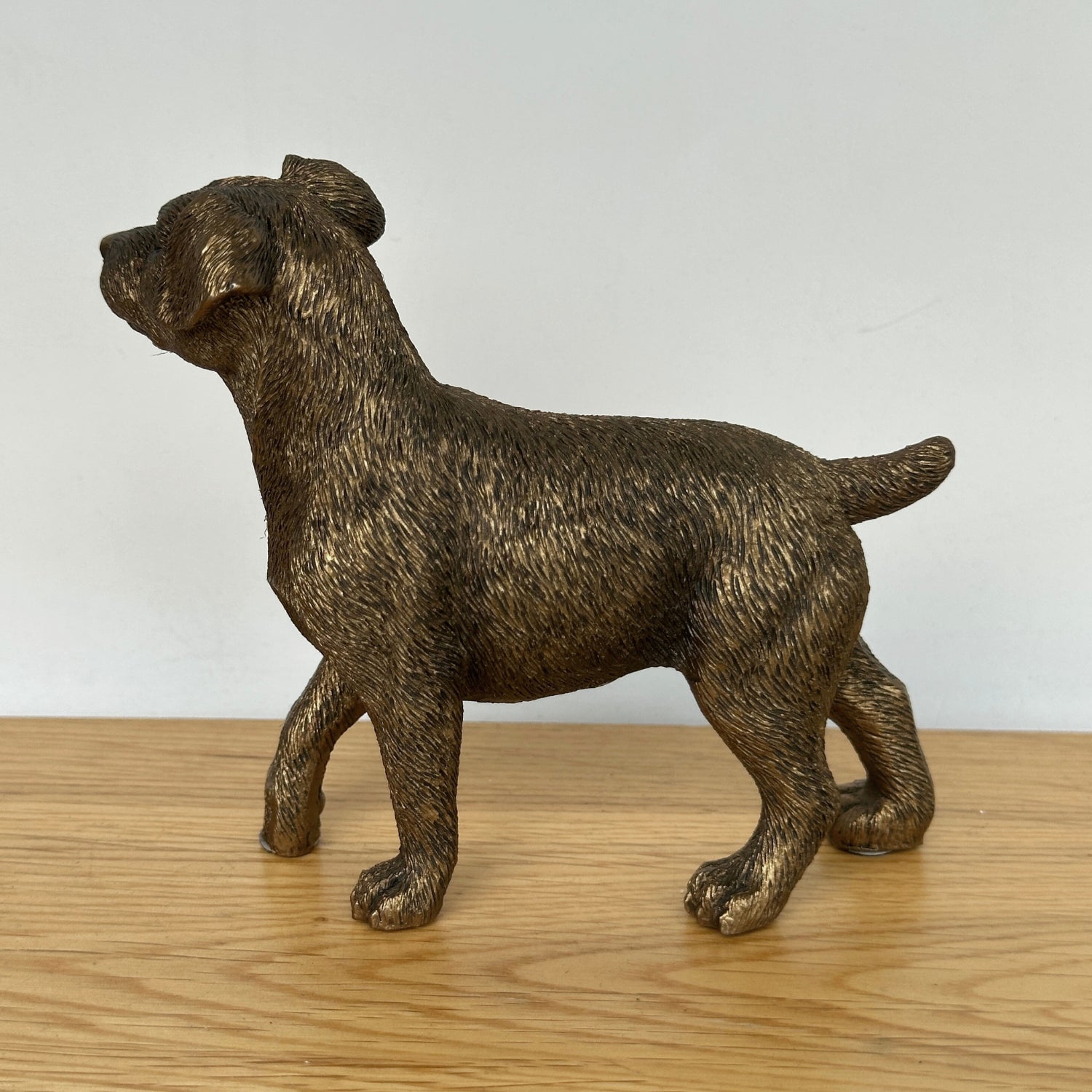 Jack Russell Terrier Dog figurine, Leonardo Reflections Bronzed, gift boxed
