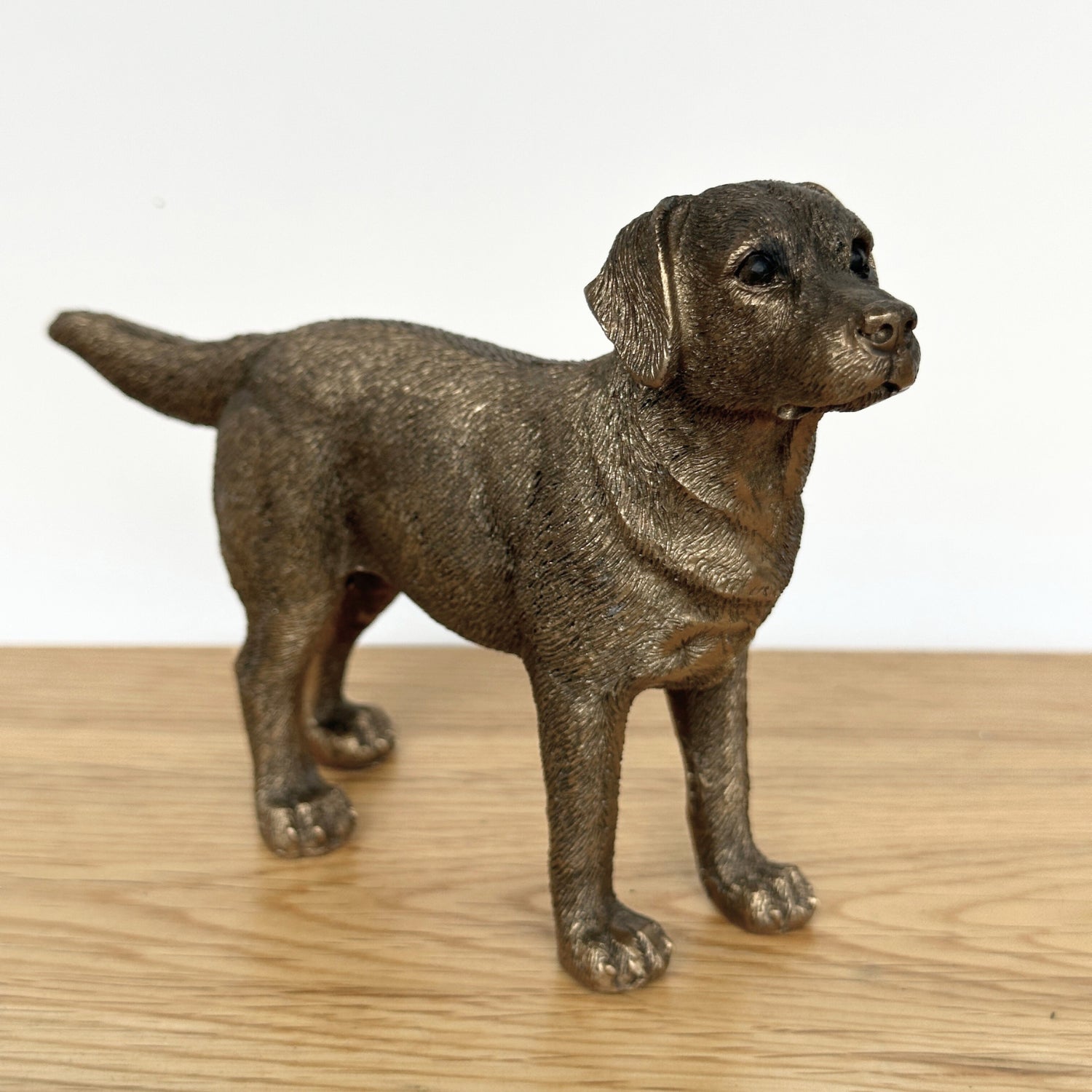 Labrador Dog figurine, Leonardo Reflections Bronzed, gift boxed