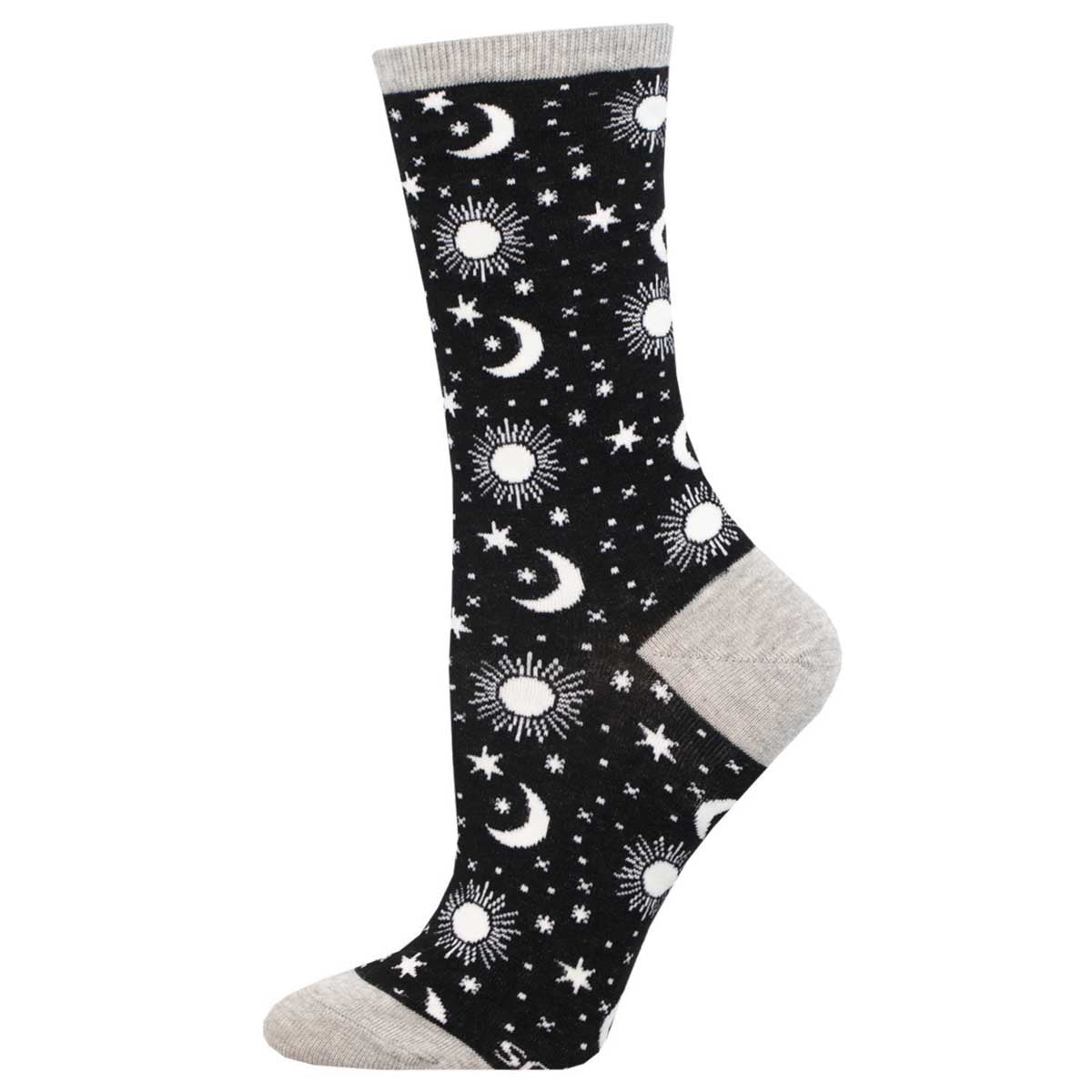 Socksmith Moon Child 6 Pack - Cotton Crew Socks