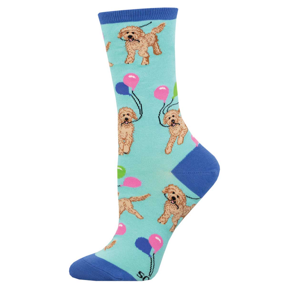 Socksmith Doodle Party 6 Pack - Cotton Crew Socks