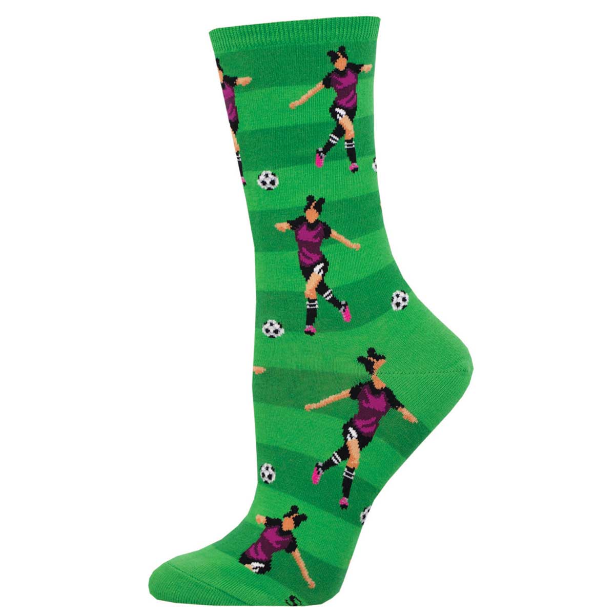 Socksmith Soccer Star 6 Pack - Cotton Crew Socks