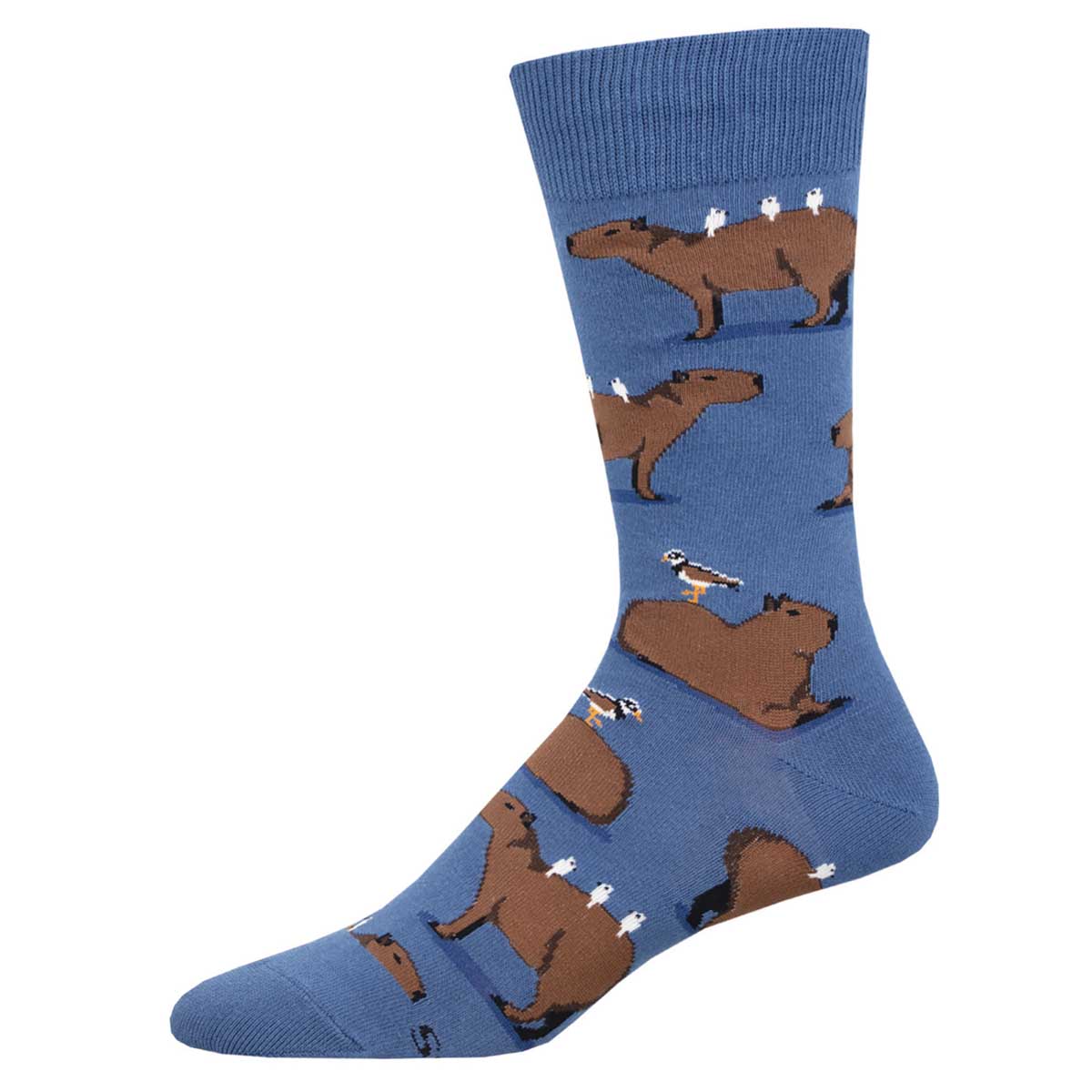 Socksmith Capybara 6 Pack - Cotton Crew Socks