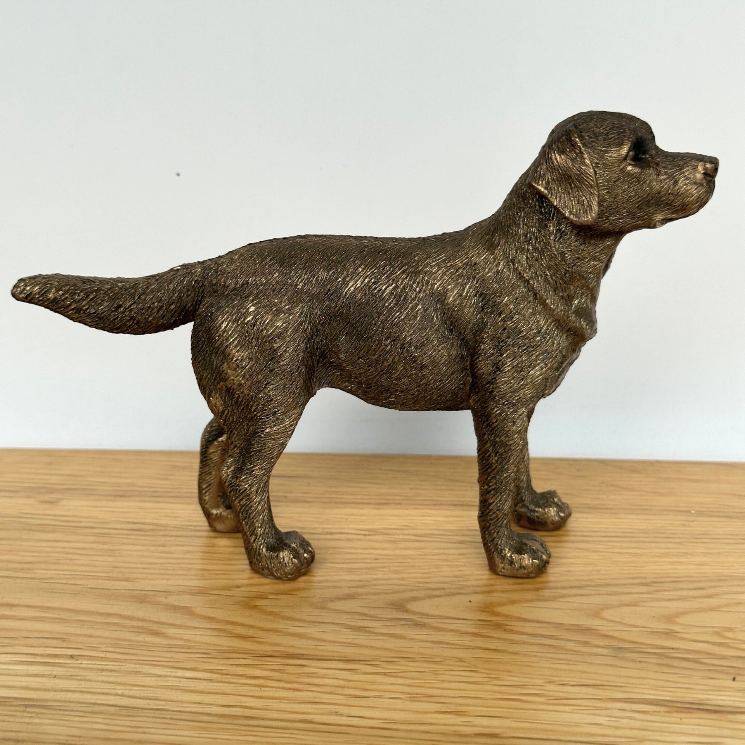 Labrador Dog figurine, Leonardo Reflections Bronzed, gift boxed