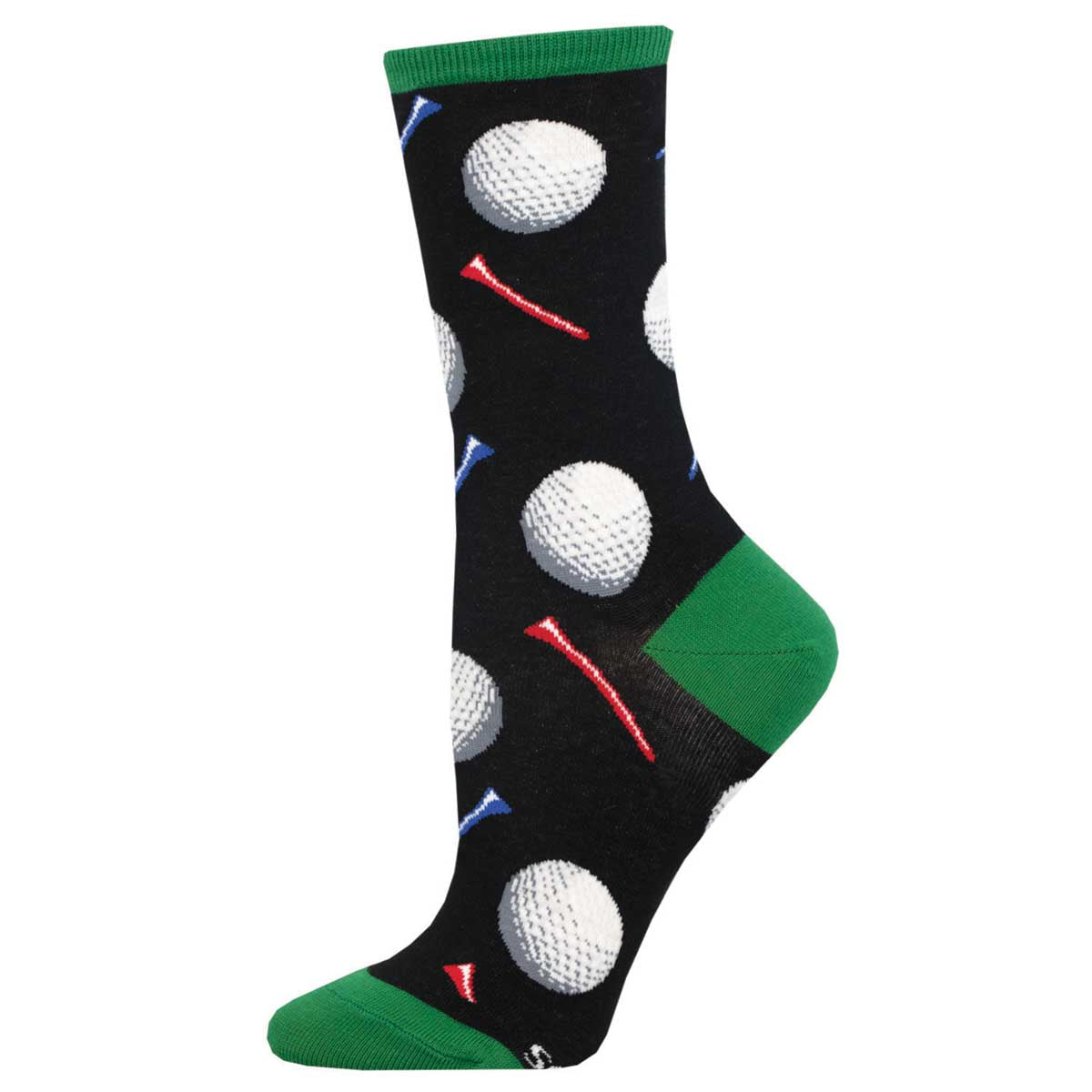 Socksmith Tee It Up 6 Pack - Cotton Crew Socks