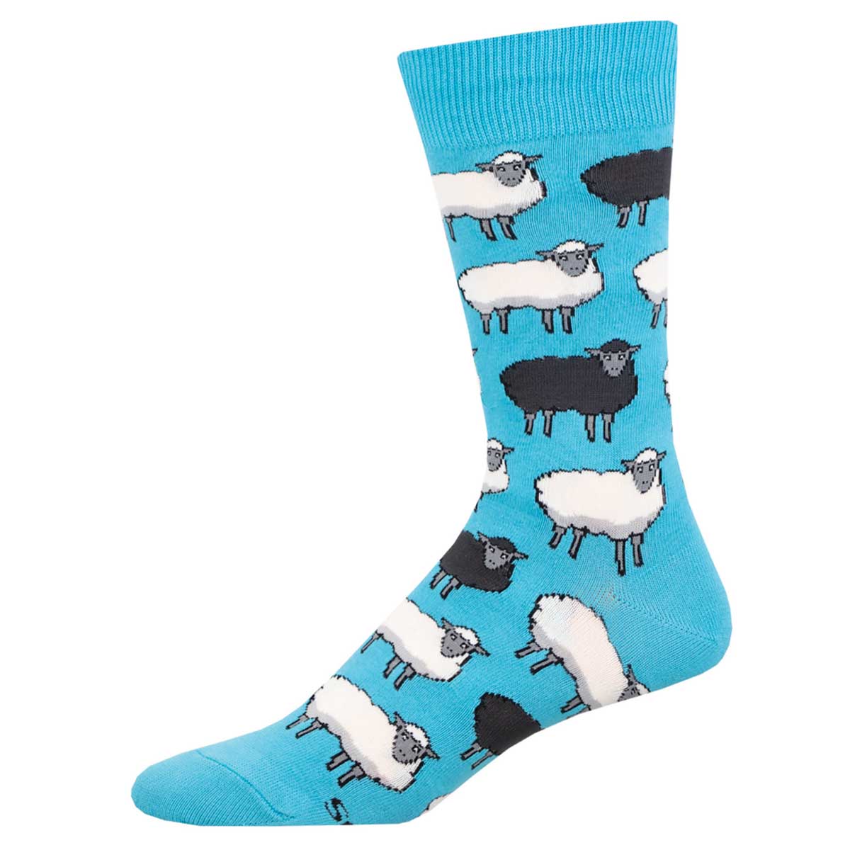 Socksmith Black Sheep 6 Pack - Cotton Crew Socks