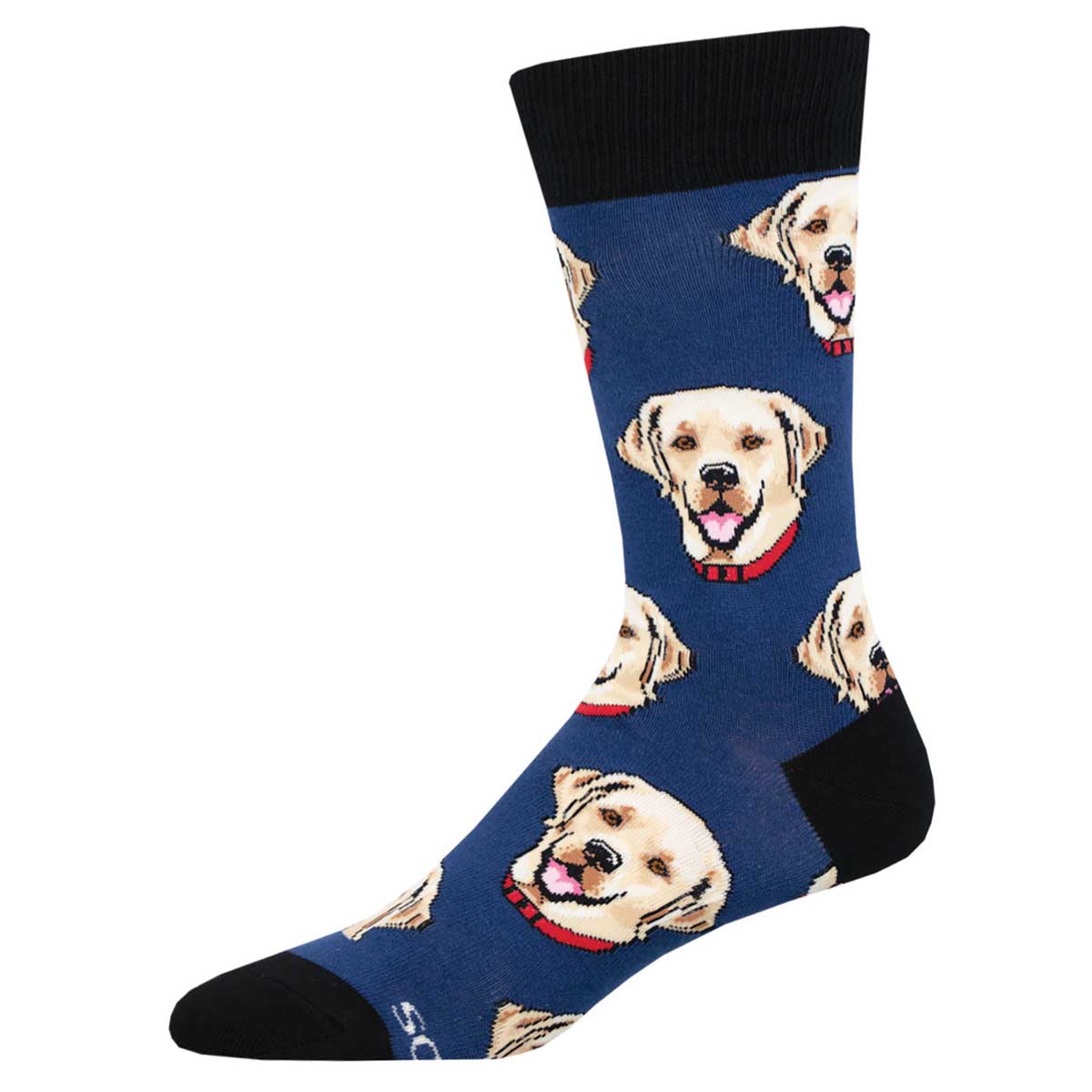 Socksmith Labrador 6 Pack - Cotton Crew Socks