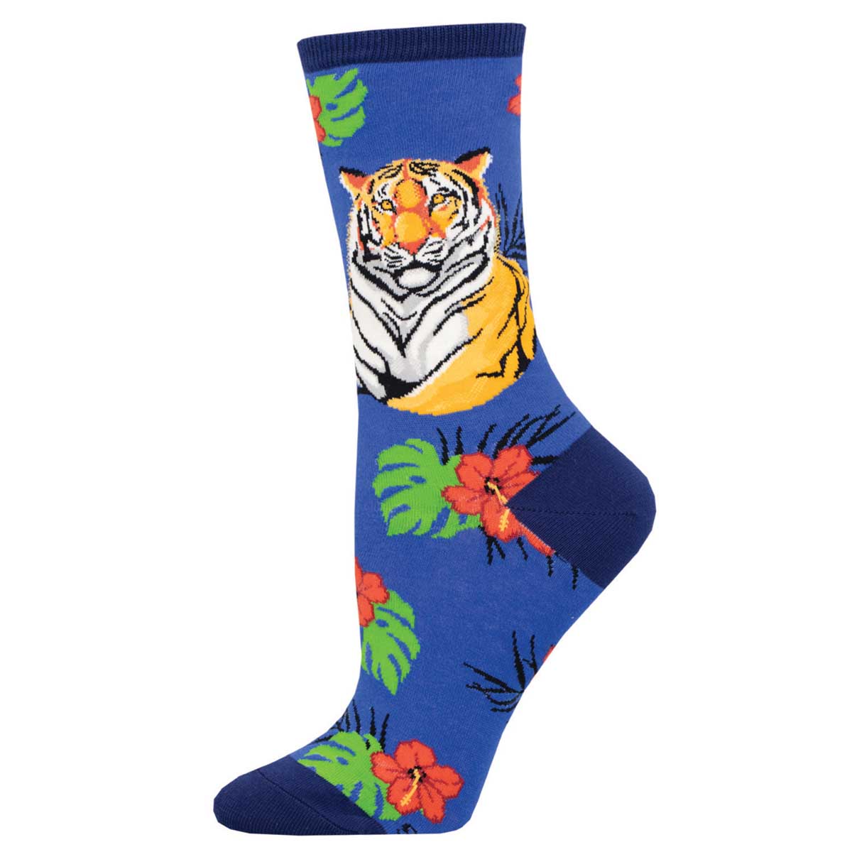 Socksmith Tiger 6 Pack - Cotton Crew Socks