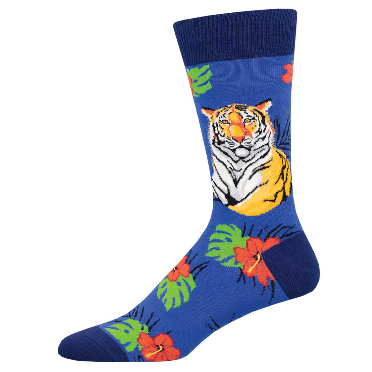 Socksmith Tiger 6 Pack - Cotton Crew Socks