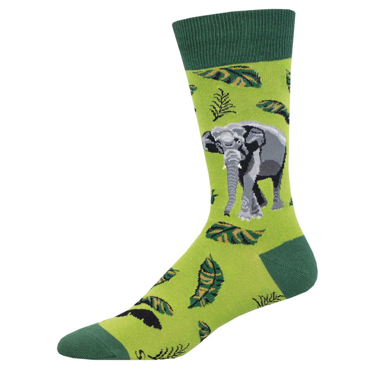 Socksmith Asian Elephant 6 Pack - Cotton Crew Socks