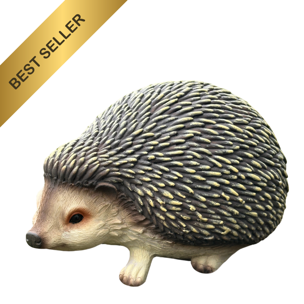 Animal Crackers Hedgehog figurine, length 19cm, gift boxed