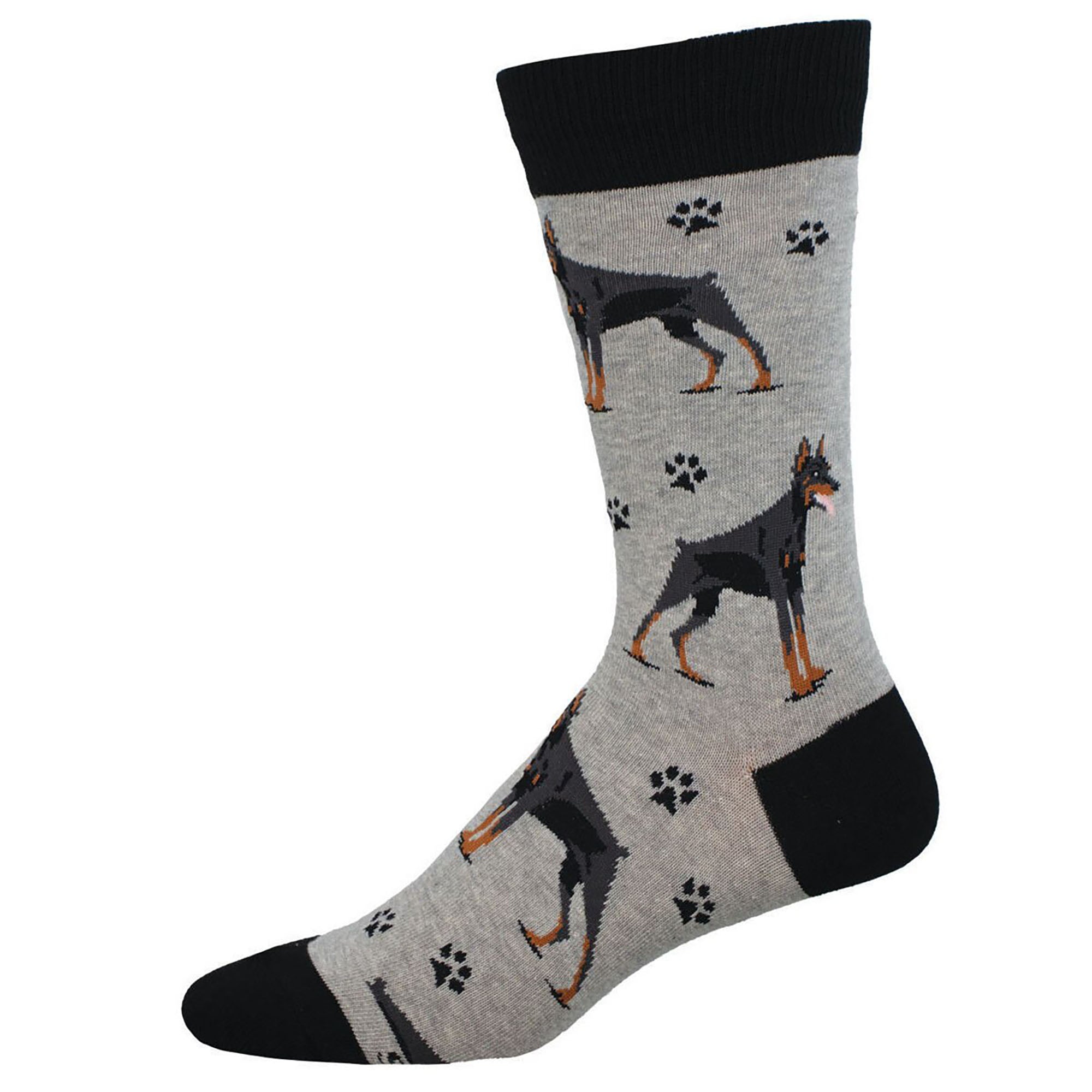 Socksmith Doberman 6 Pack (Men) - Cotton Crew Socks