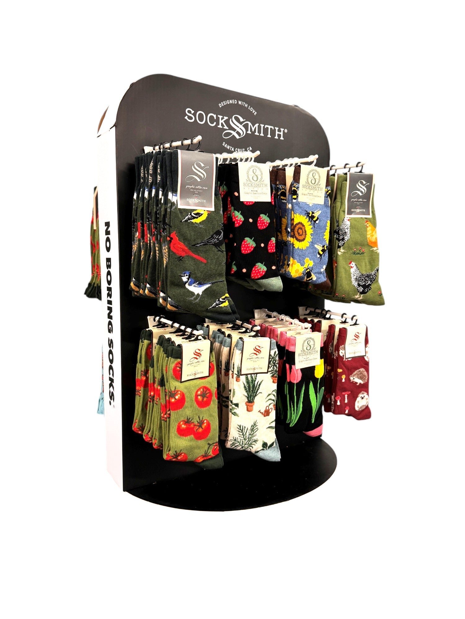 Socksmith Spinner Display Stand Socks