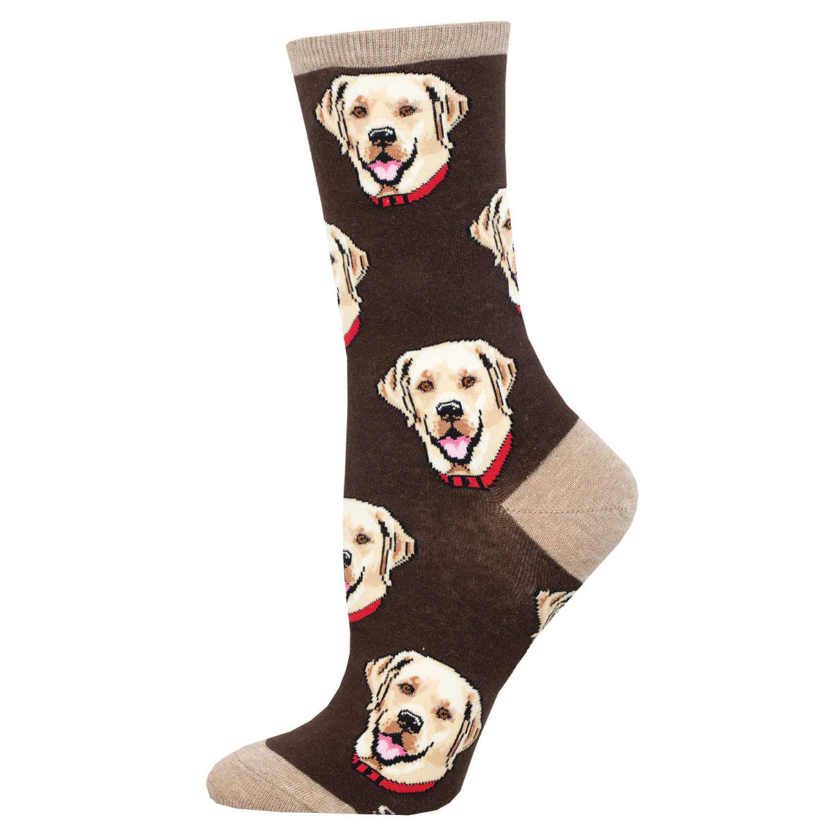 Socksmith Labrador 6 Pack - Cotton Crew Socks
