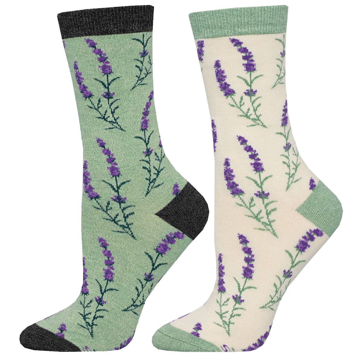 Socksmith Lovely Lavender 6 Pack - Bamboo Socks