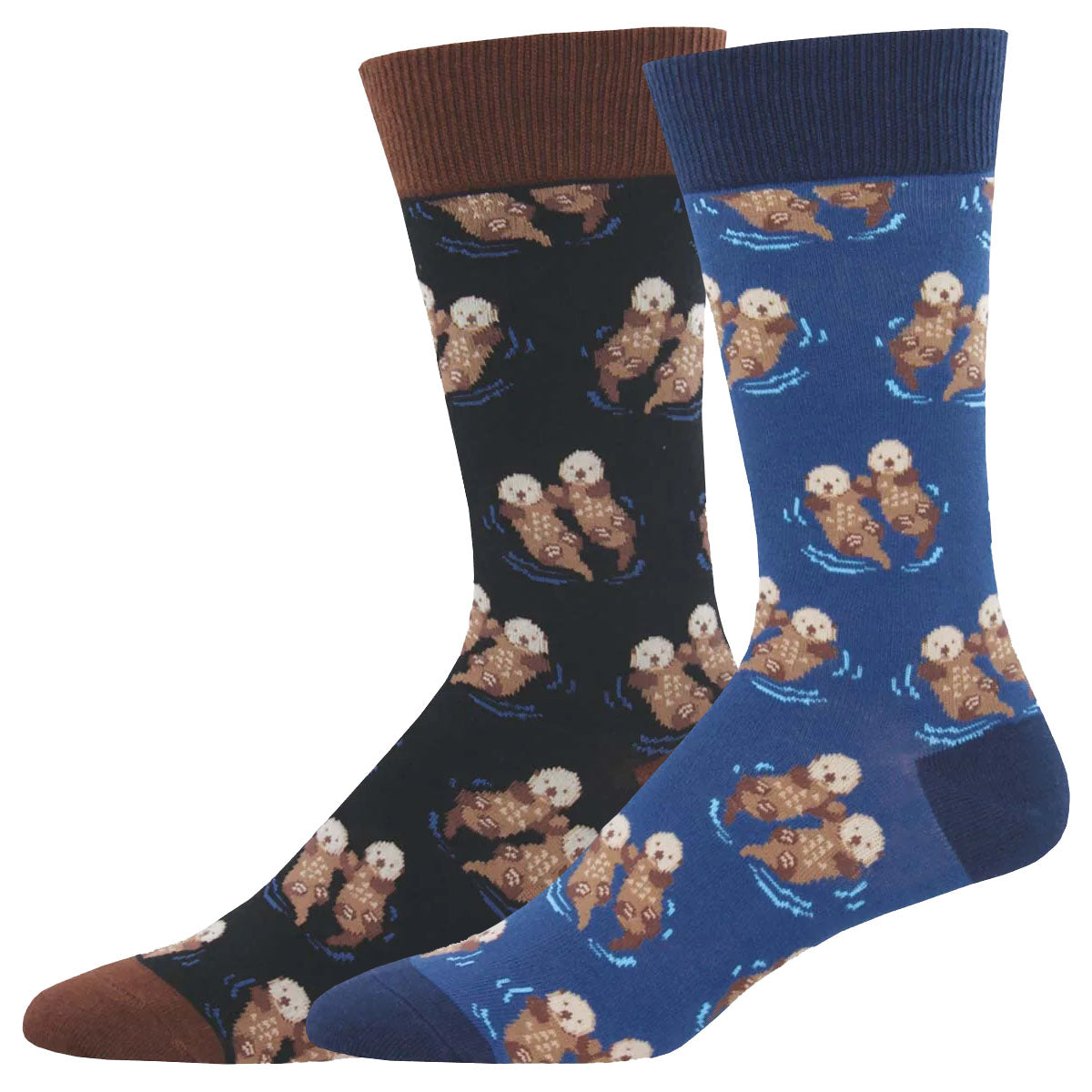 Socksmith Significant Otter 6 Pack - Cotton Crew Socks