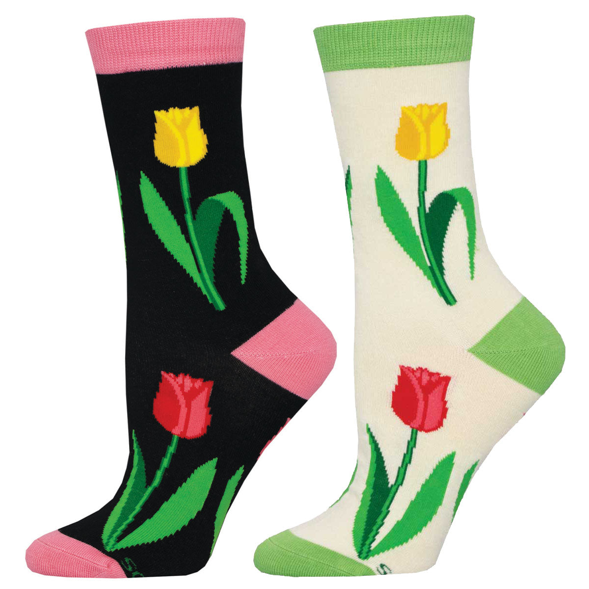 Socksmith Spring Tulips 6 Pack - Bamboo Socks