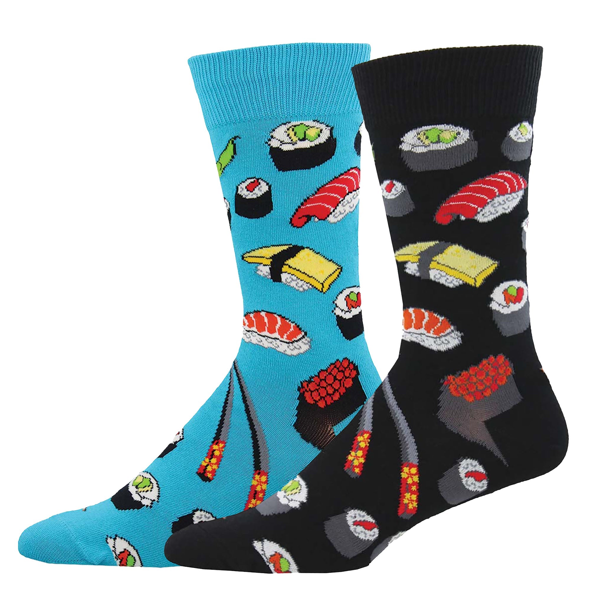 Socksmith Sushi 6 Pack - Cotton Crew Socks