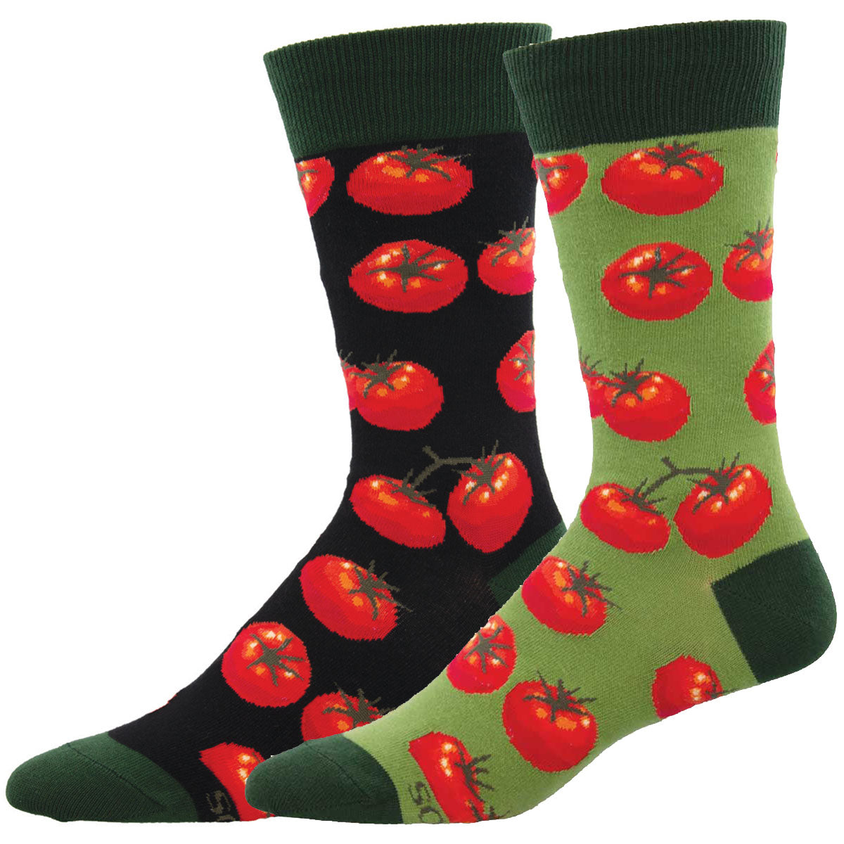 Socksmith Toe-May-Toes 6 Pack - Cotton Crew Socks