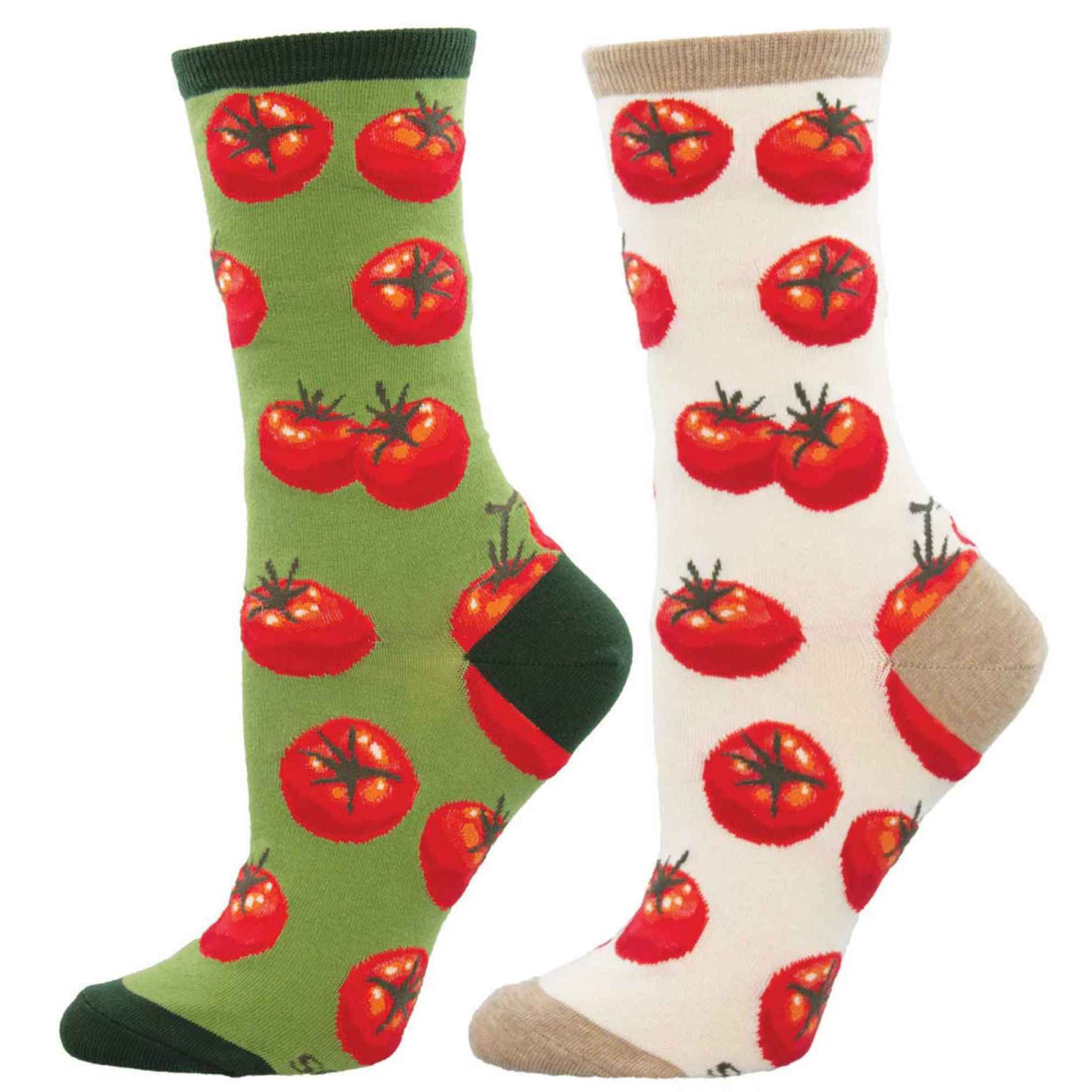 Socksmith Toe-May-Toes 6 Pack - Cotton Crew Socks