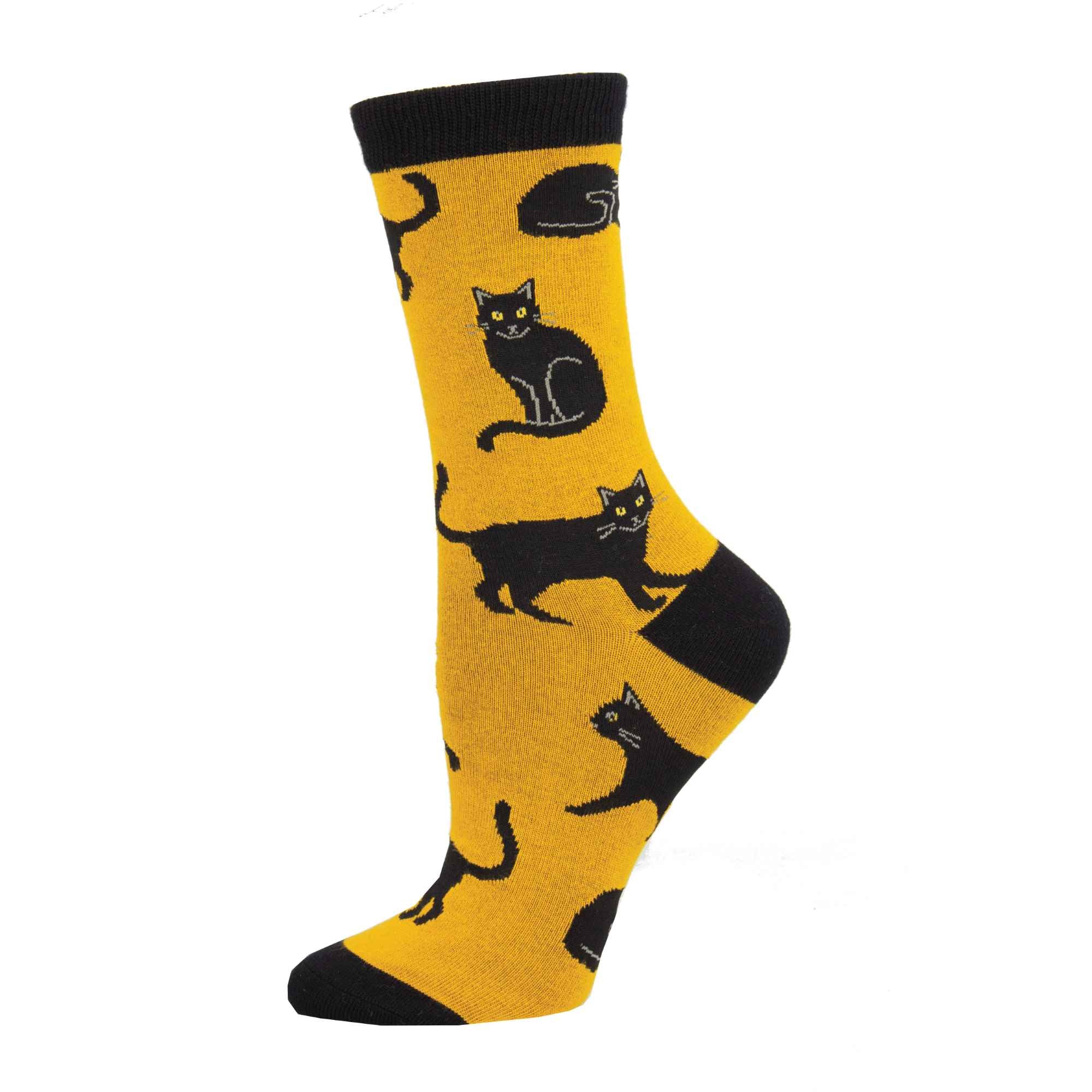 Socksmith Black Cat 6 Pack - Bamboo Socks