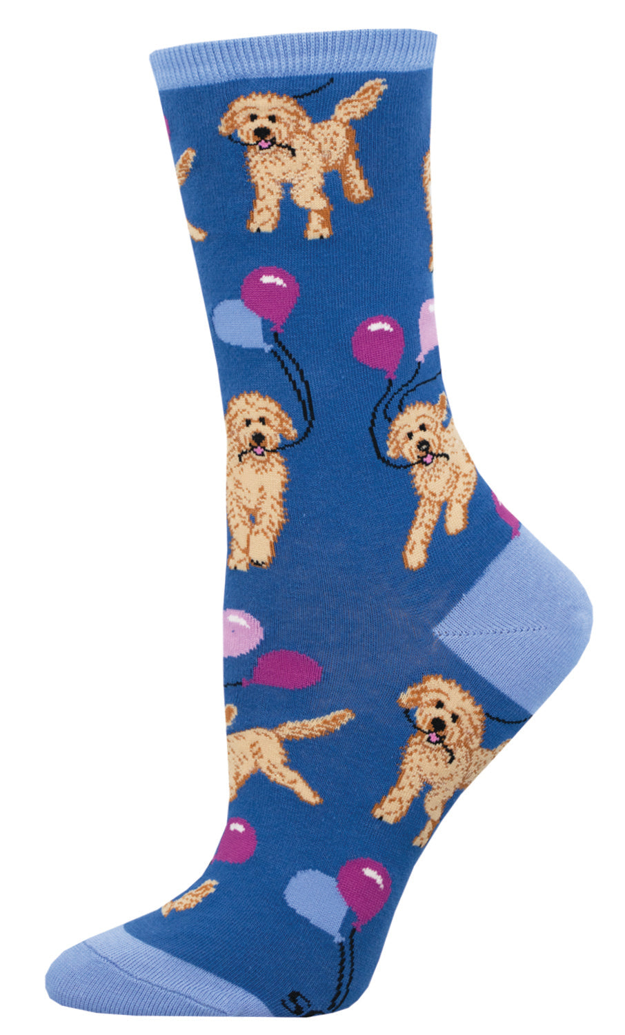 Socksmith Doodle Party 6 Pack - Cotton Crew Socks
