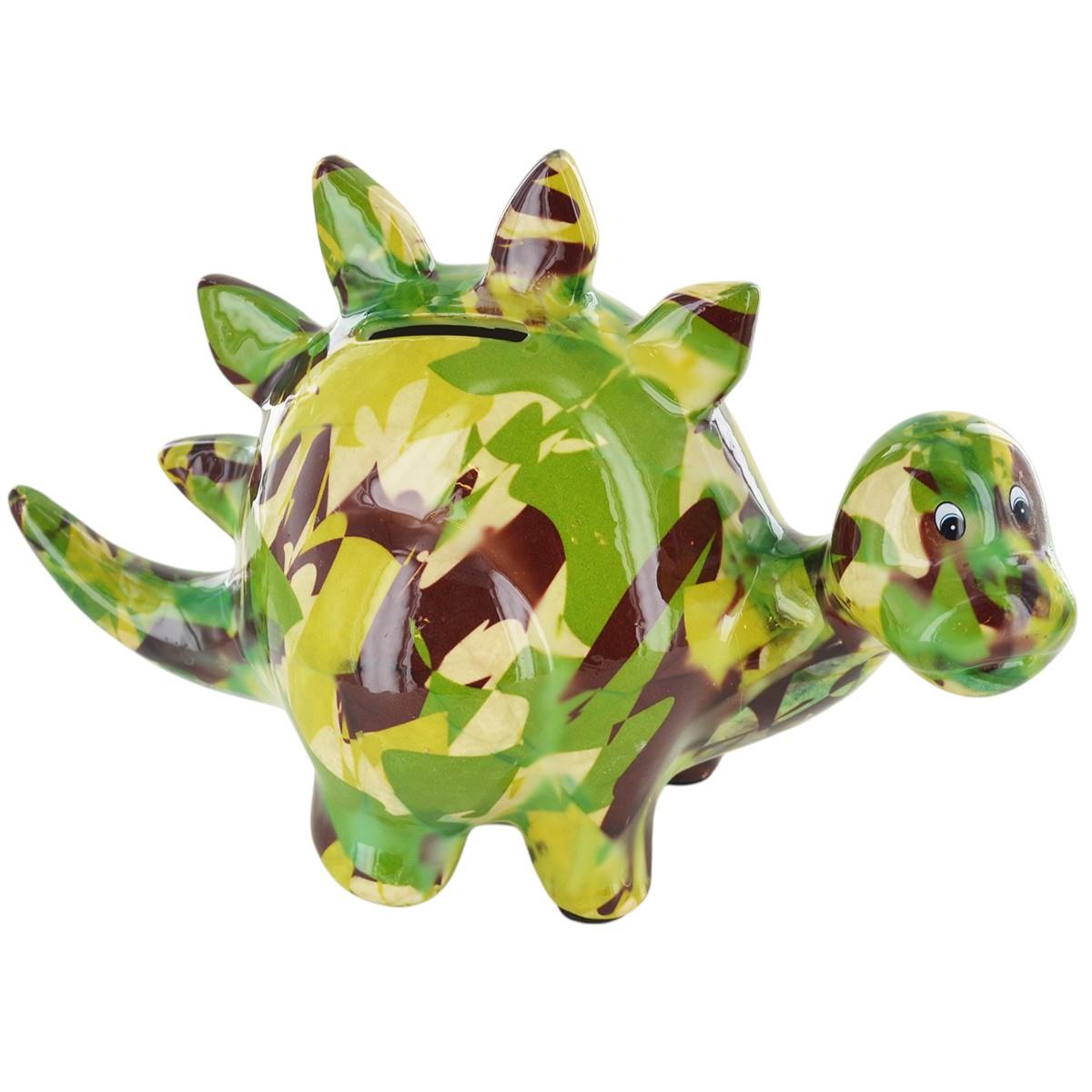 Pomme Pidou 'Zorc' the Dinosaur ceramic Money Box (6 PACK, ASSORTED)